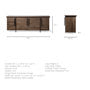 Maddox Industrial Solid Wood Sideboard