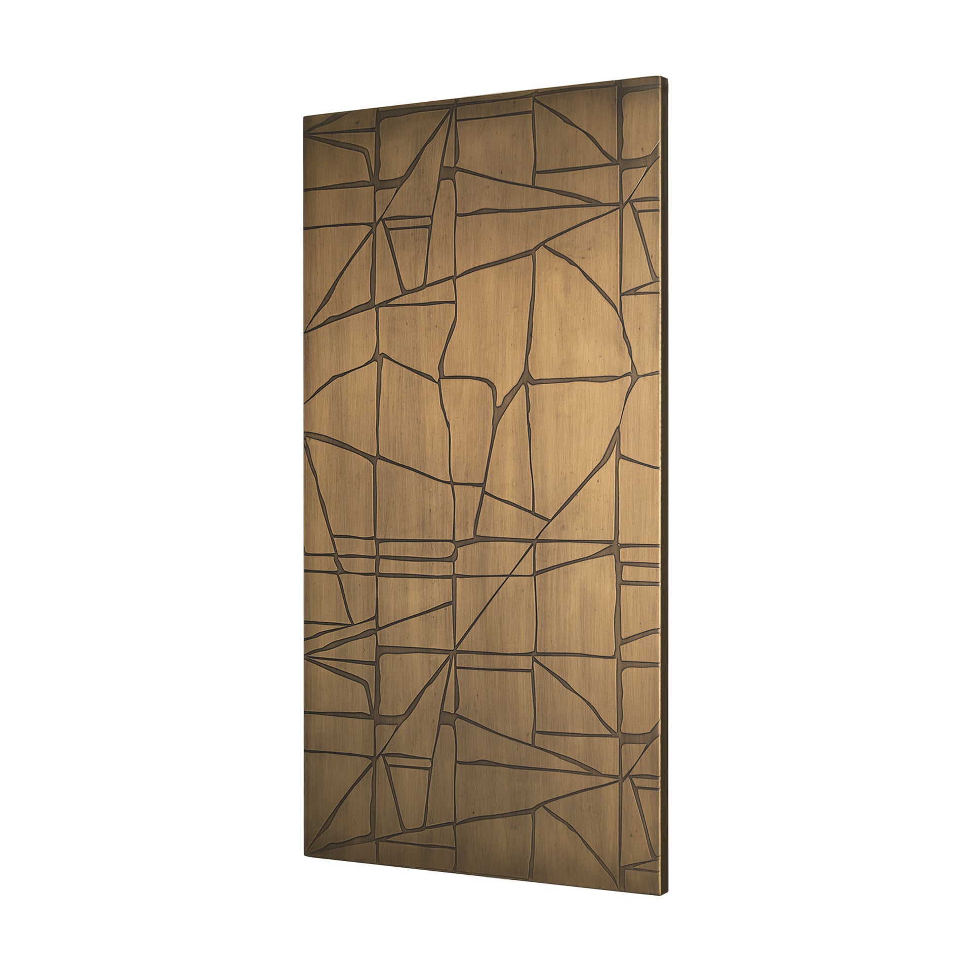 Roho Painted Gold Wall Art