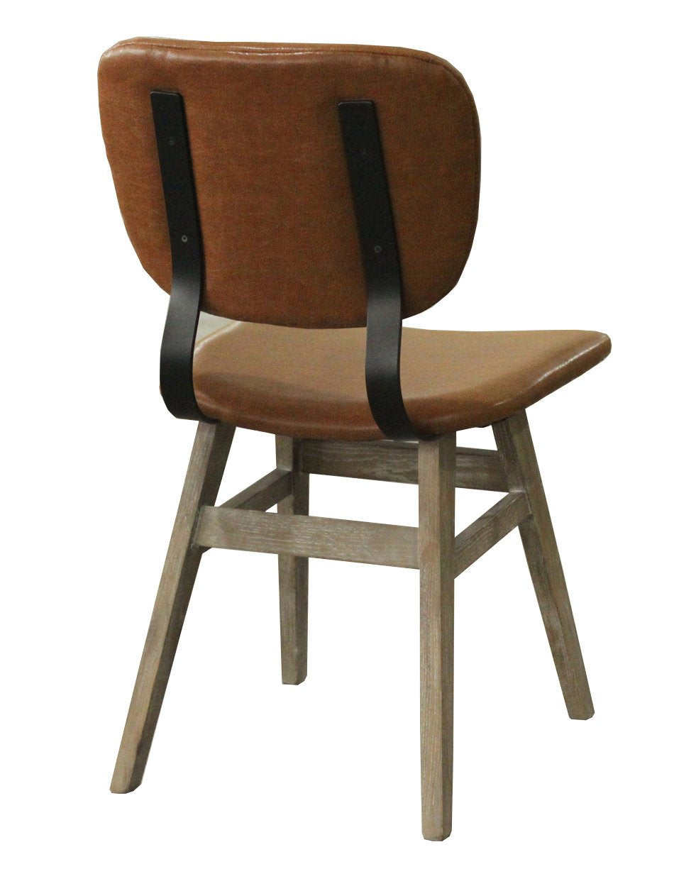 Fraser Dining Chair - Tan Brown