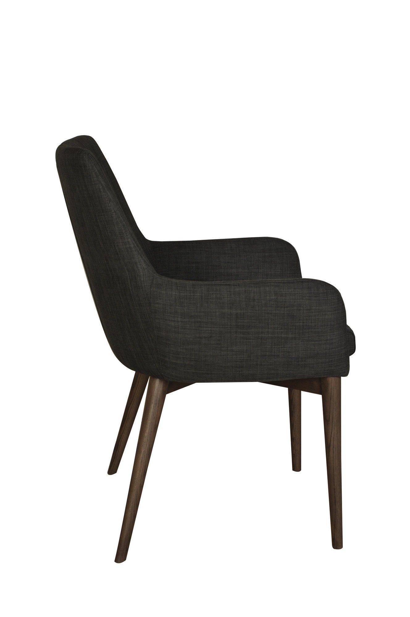 Fritz Arm Dining Chair - Dark Grey