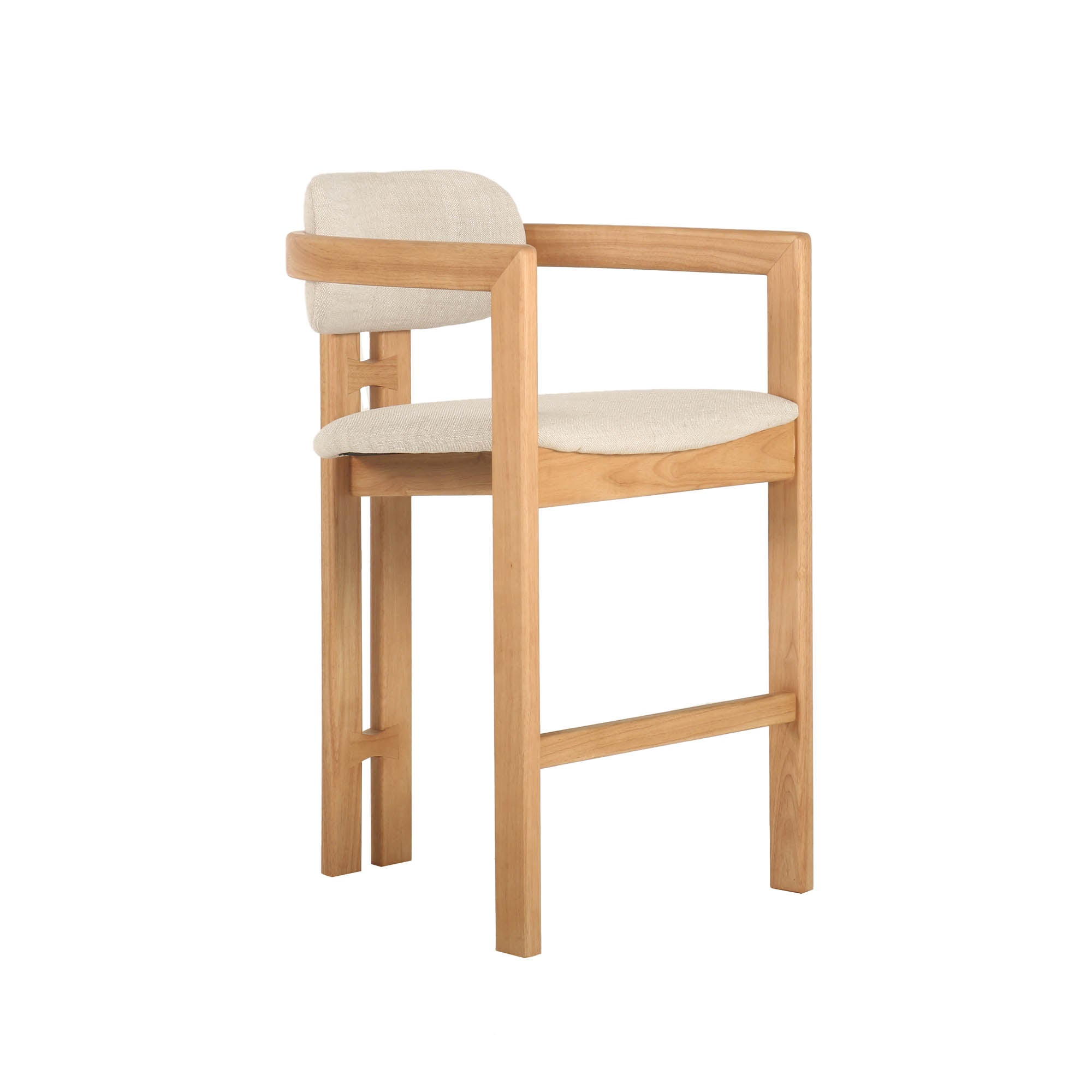 Monterrey Counter Stool - Cream Tweed