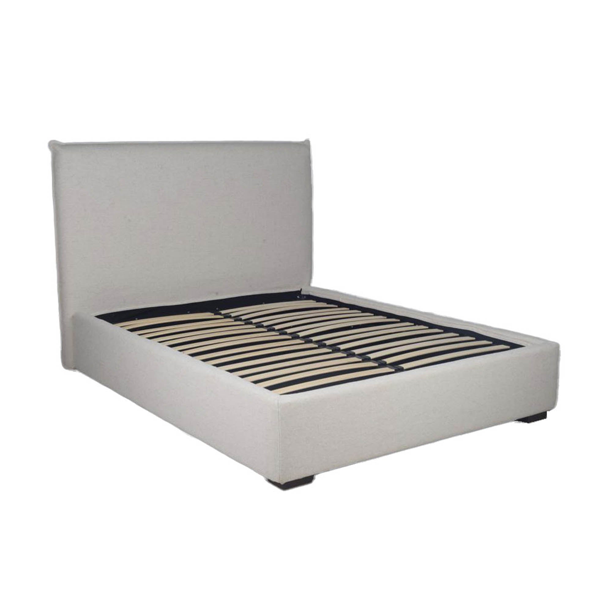 Allure Storage Queen Bed - Maya Oatmeal