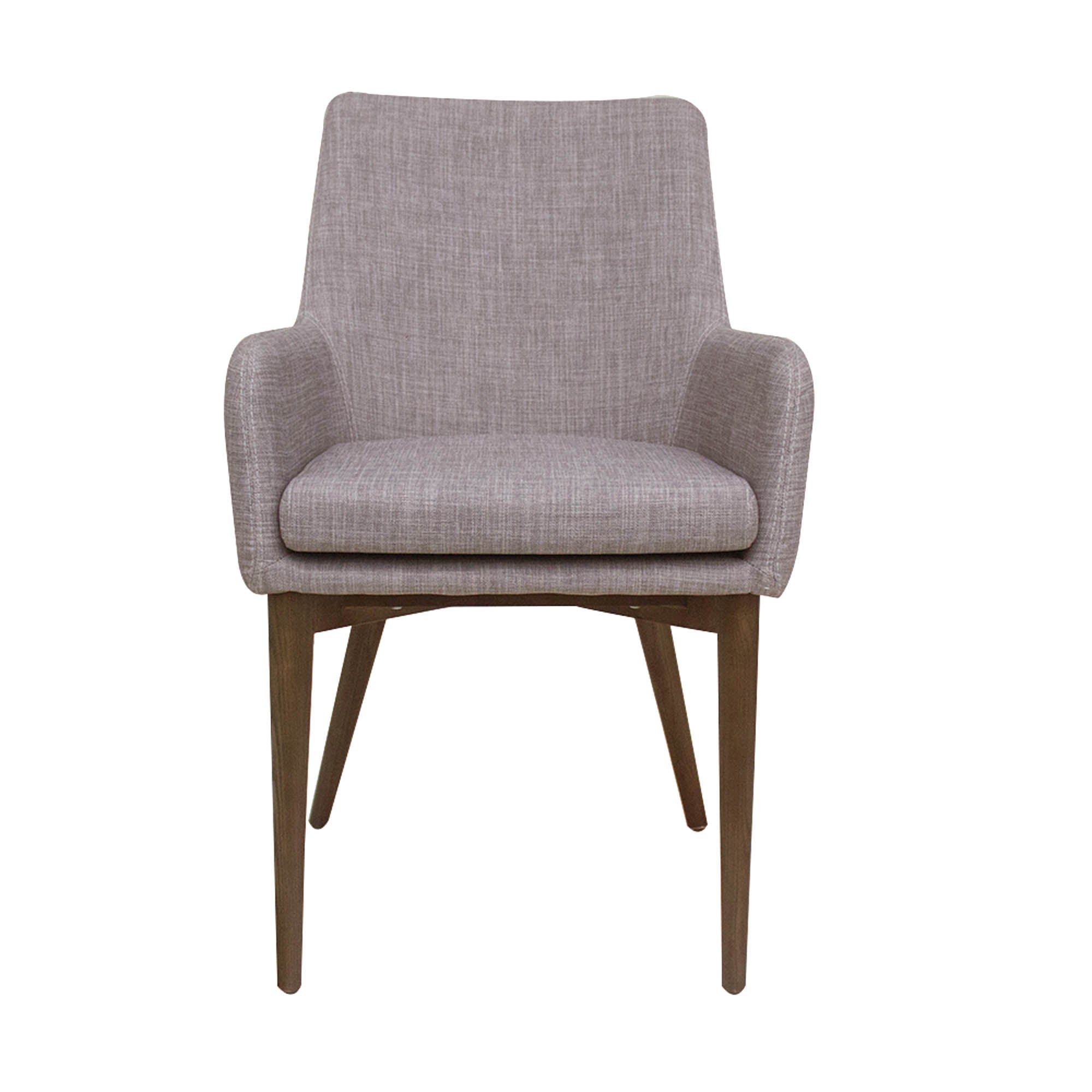 Fritz Arm Dining Chair - Light Grey