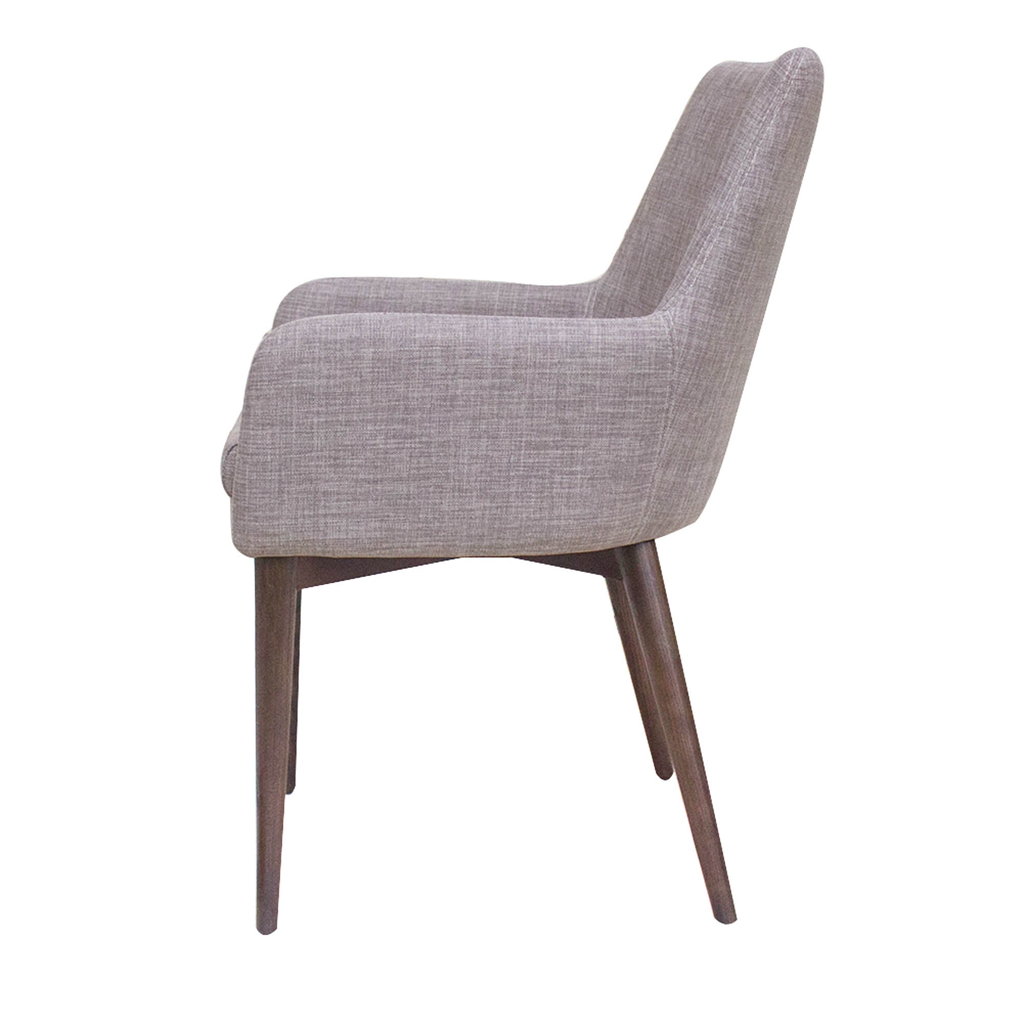 Fritz Arm Dining Chair - Light Grey