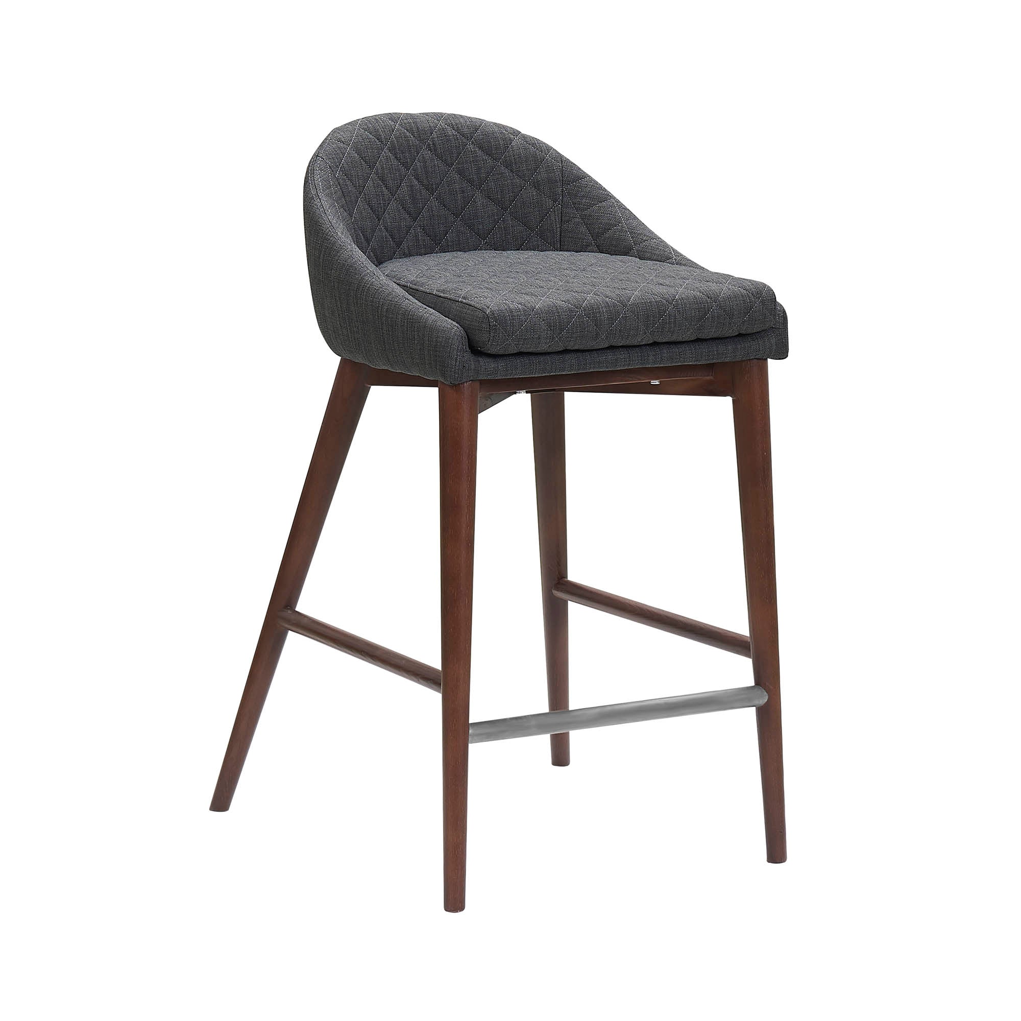 Mila Counter Stool - Dark Grey