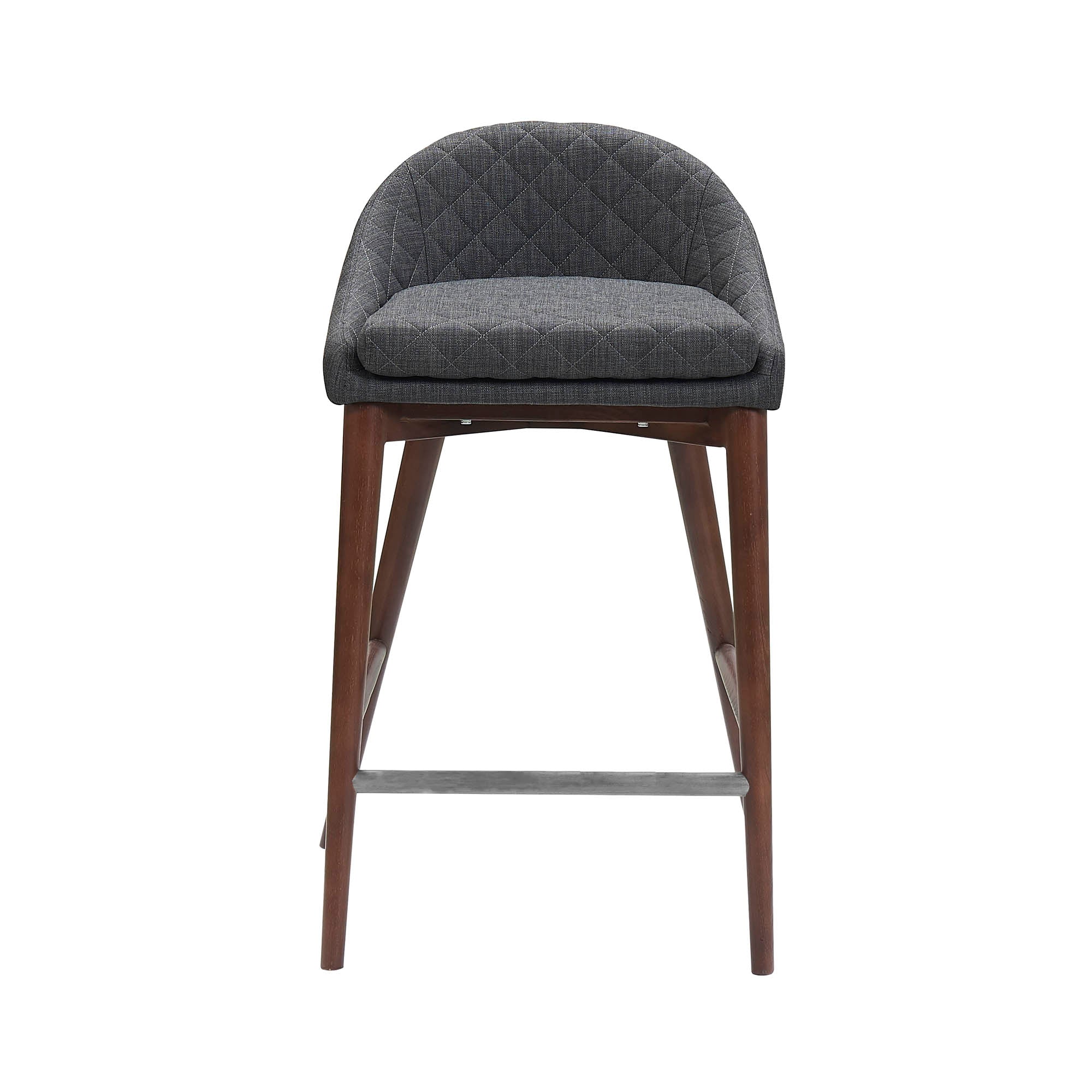 Mila Counter Stool - Dark Grey