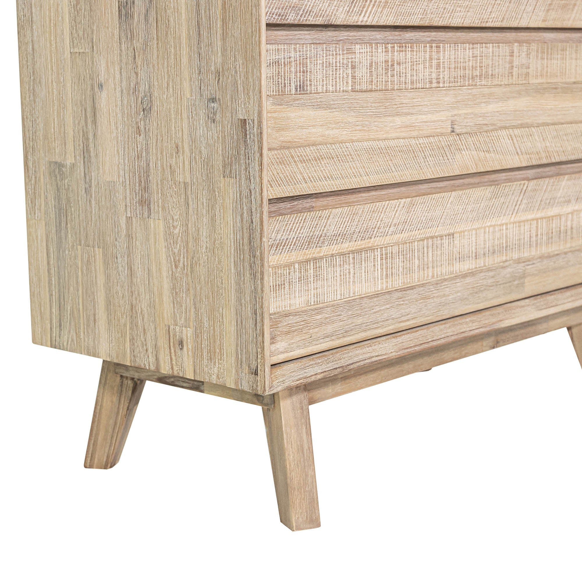 Gia 5 Drawer Chest - Light Driftwood