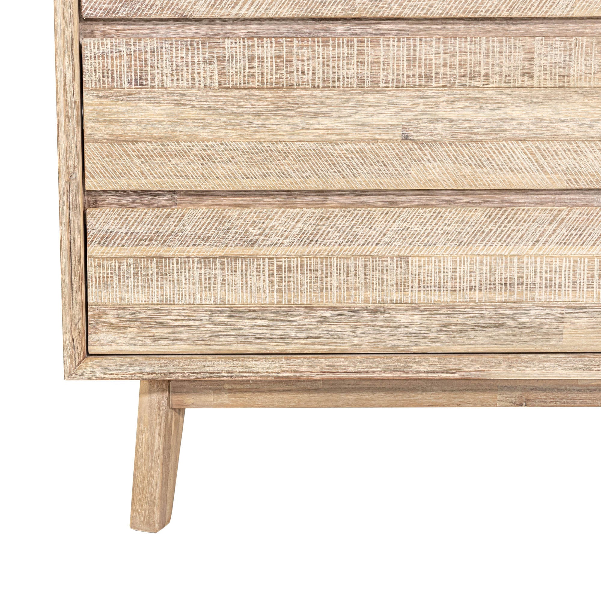 Gia 5 Drawer Chest - Light Driftwood