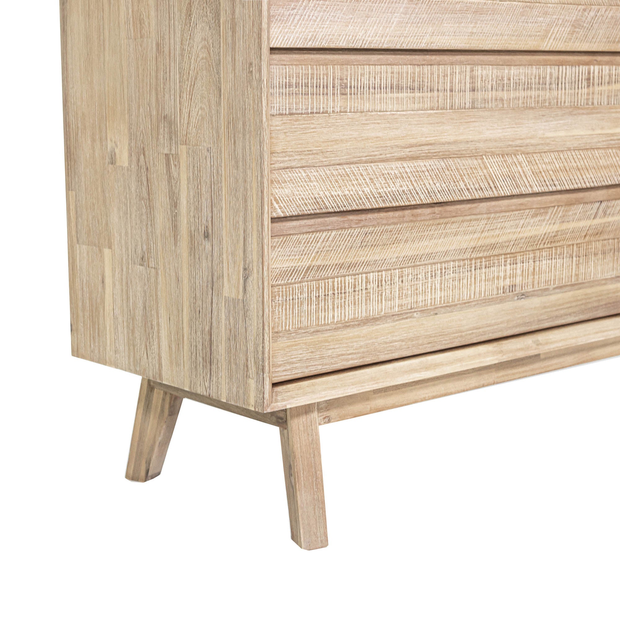 Gia 6 Drawer Dresser - Light Driftwood