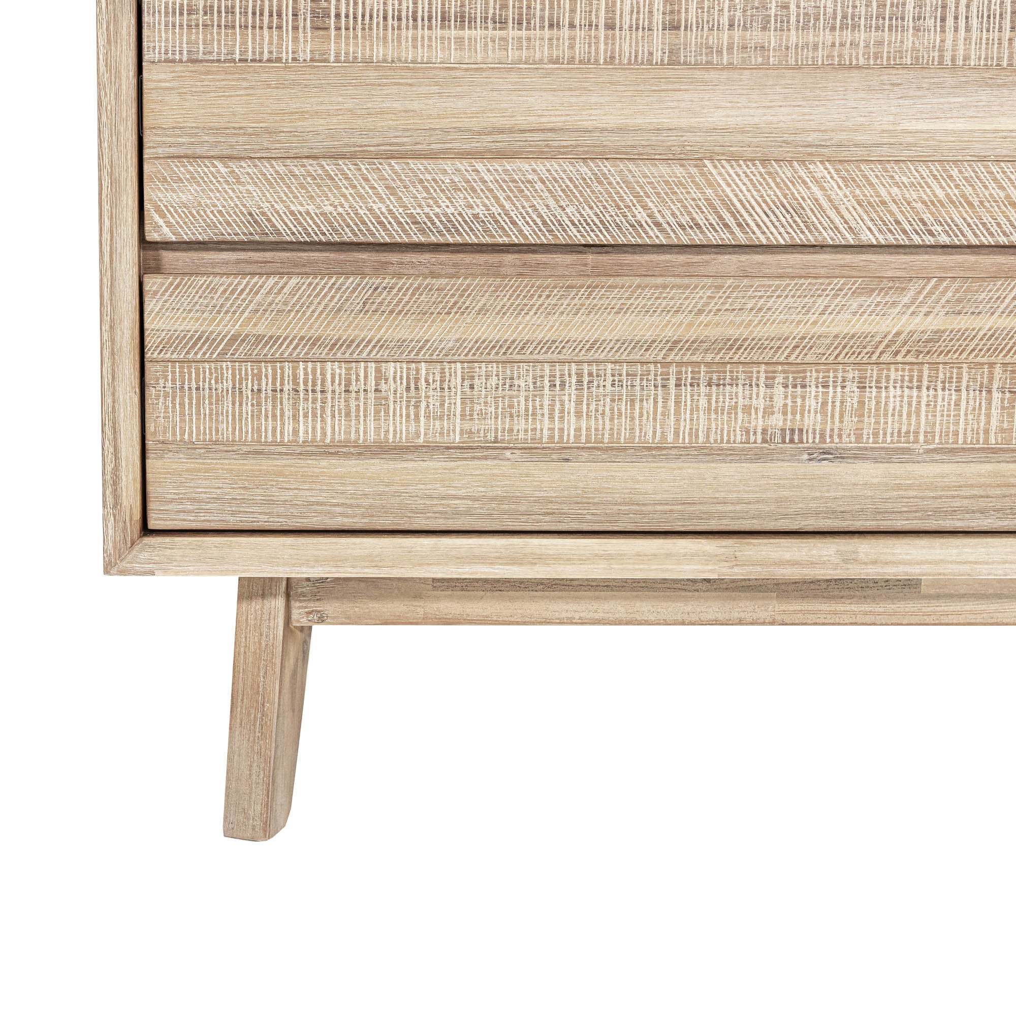 Gia 6 Drawer Dresser - Light Driftwood