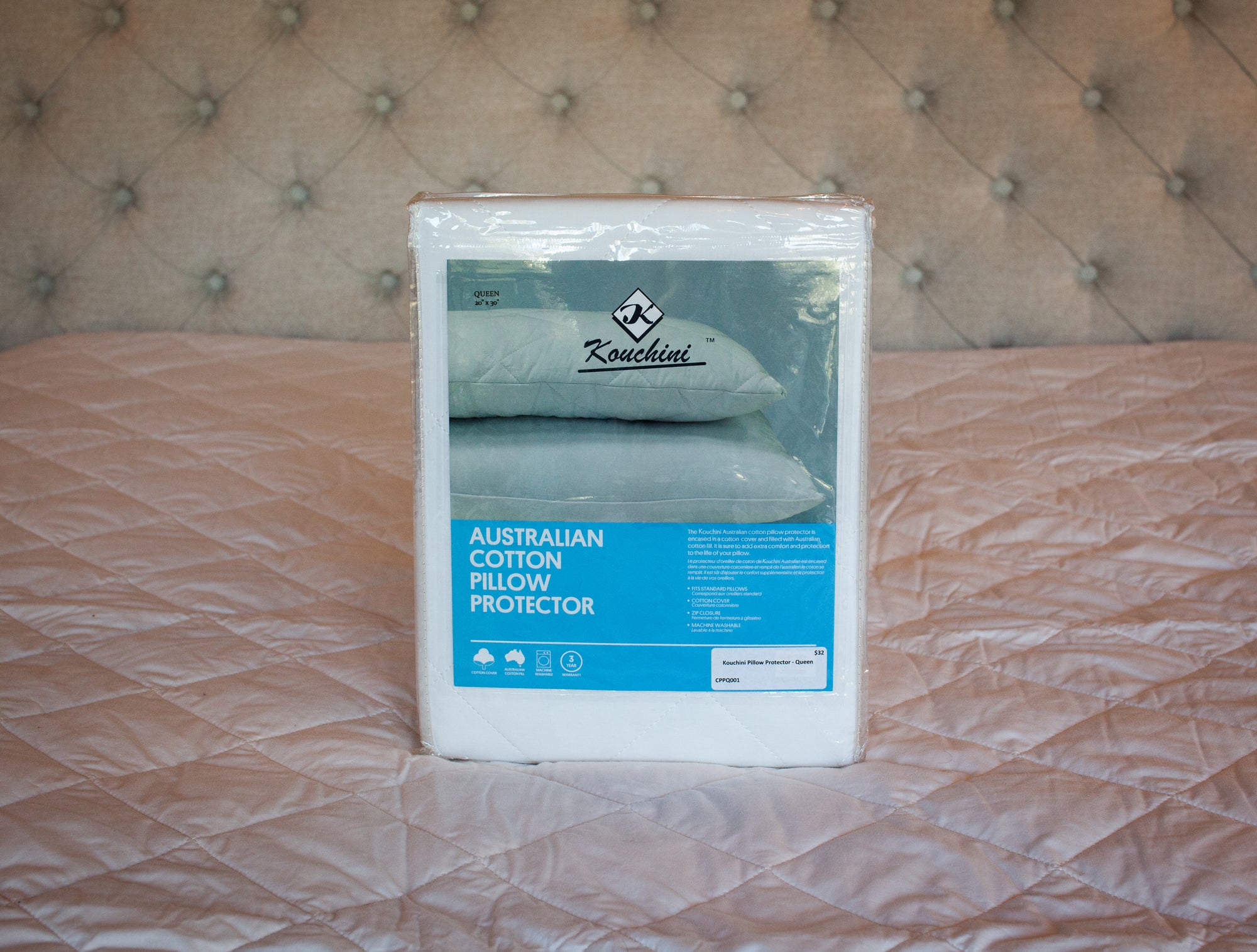 Australian Cotton Pillow Protector