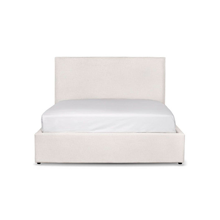 Julia Bed-Cream Fabric Reg/Storage