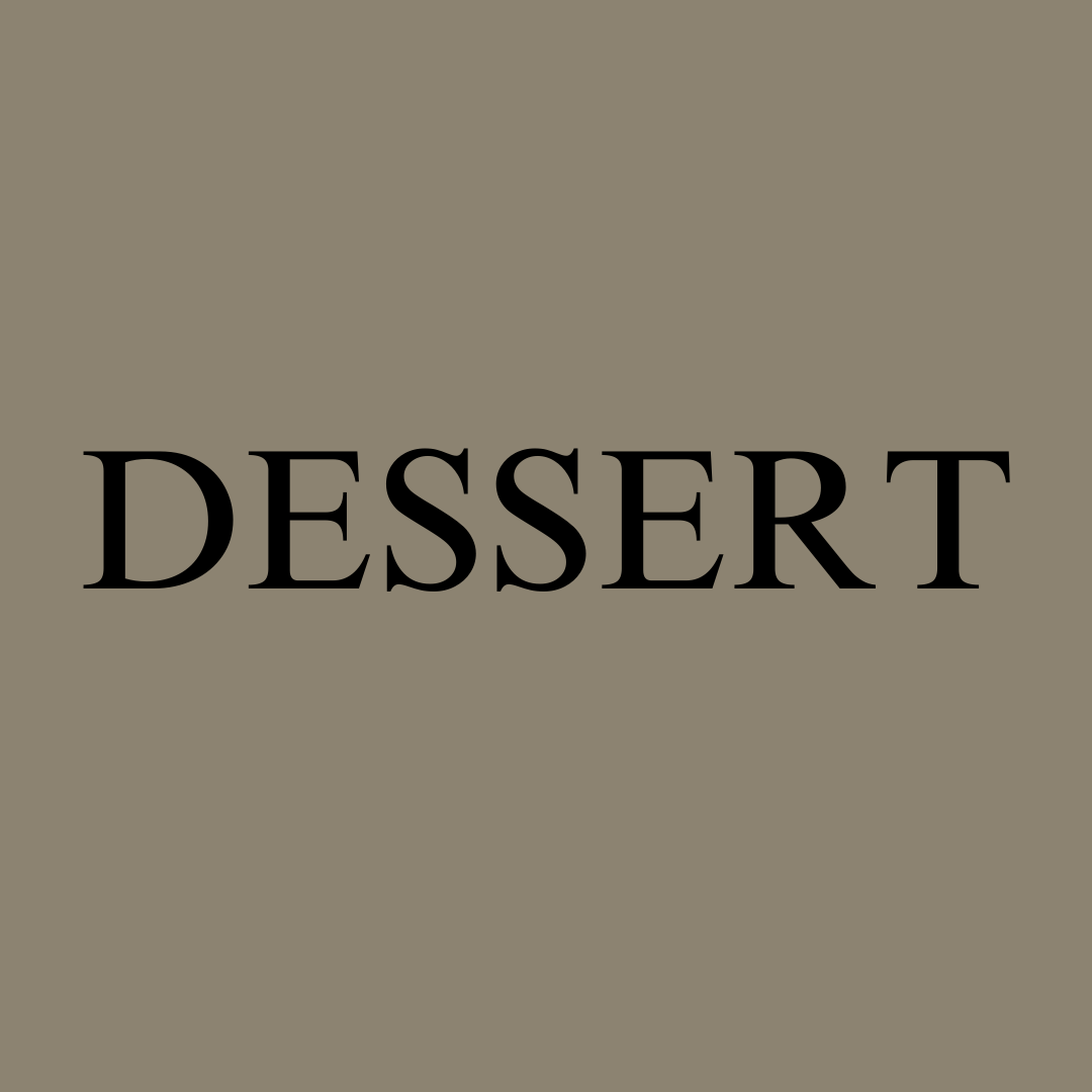 Percale Fashion Dessert (Special Order)