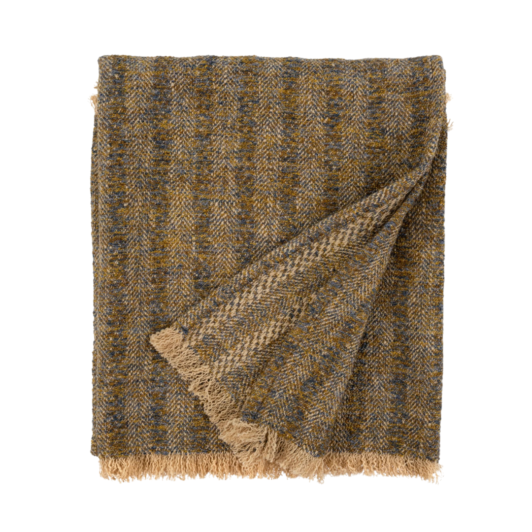 Watson Woven Throw Green (Special Order)