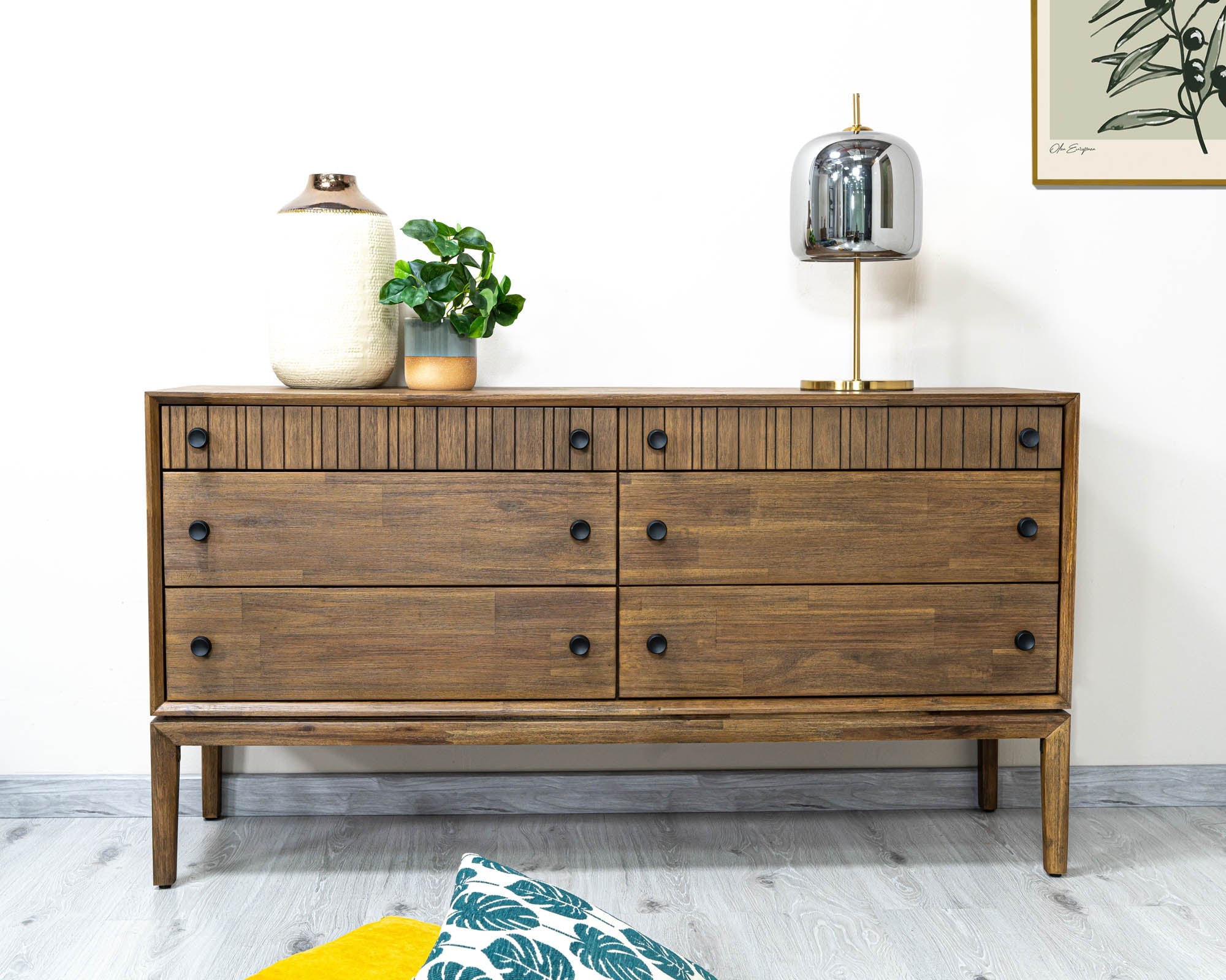 West Dresser 6 Drawers