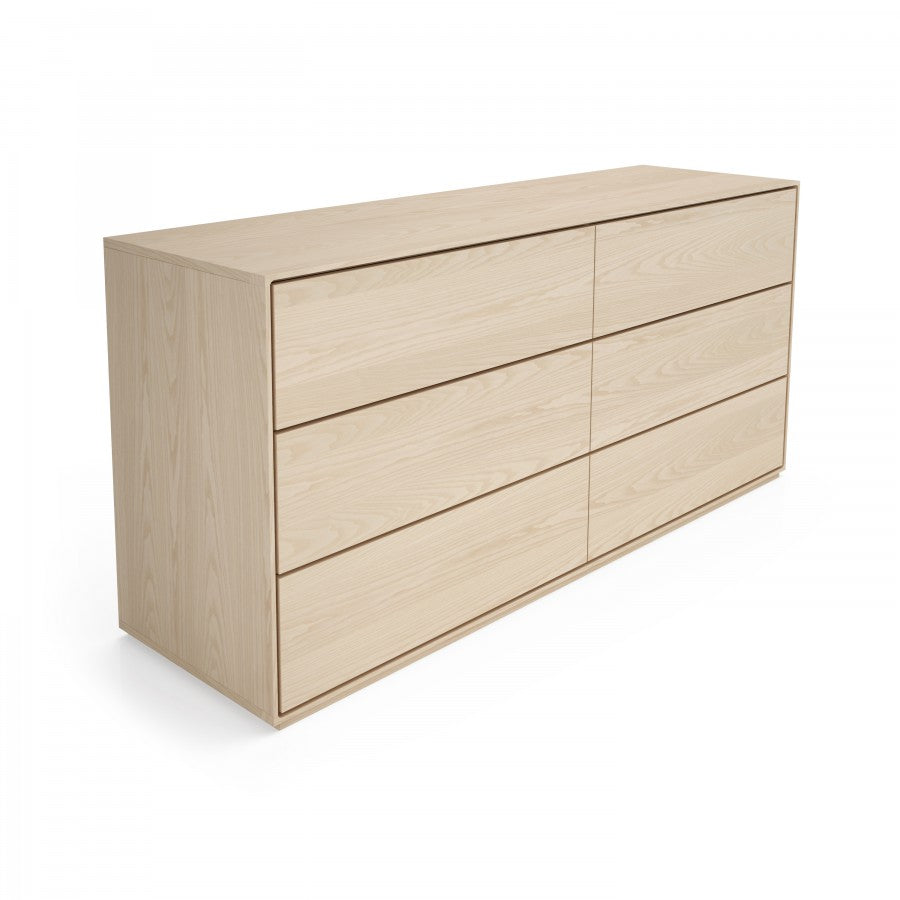 Jack- Six Drawer Dresser (Choose your finish)