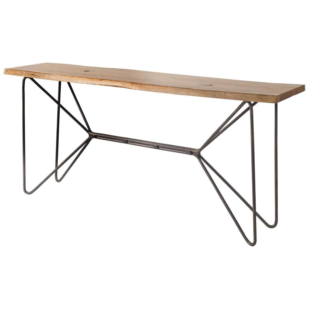 Papillion Console Table- Natural Wood