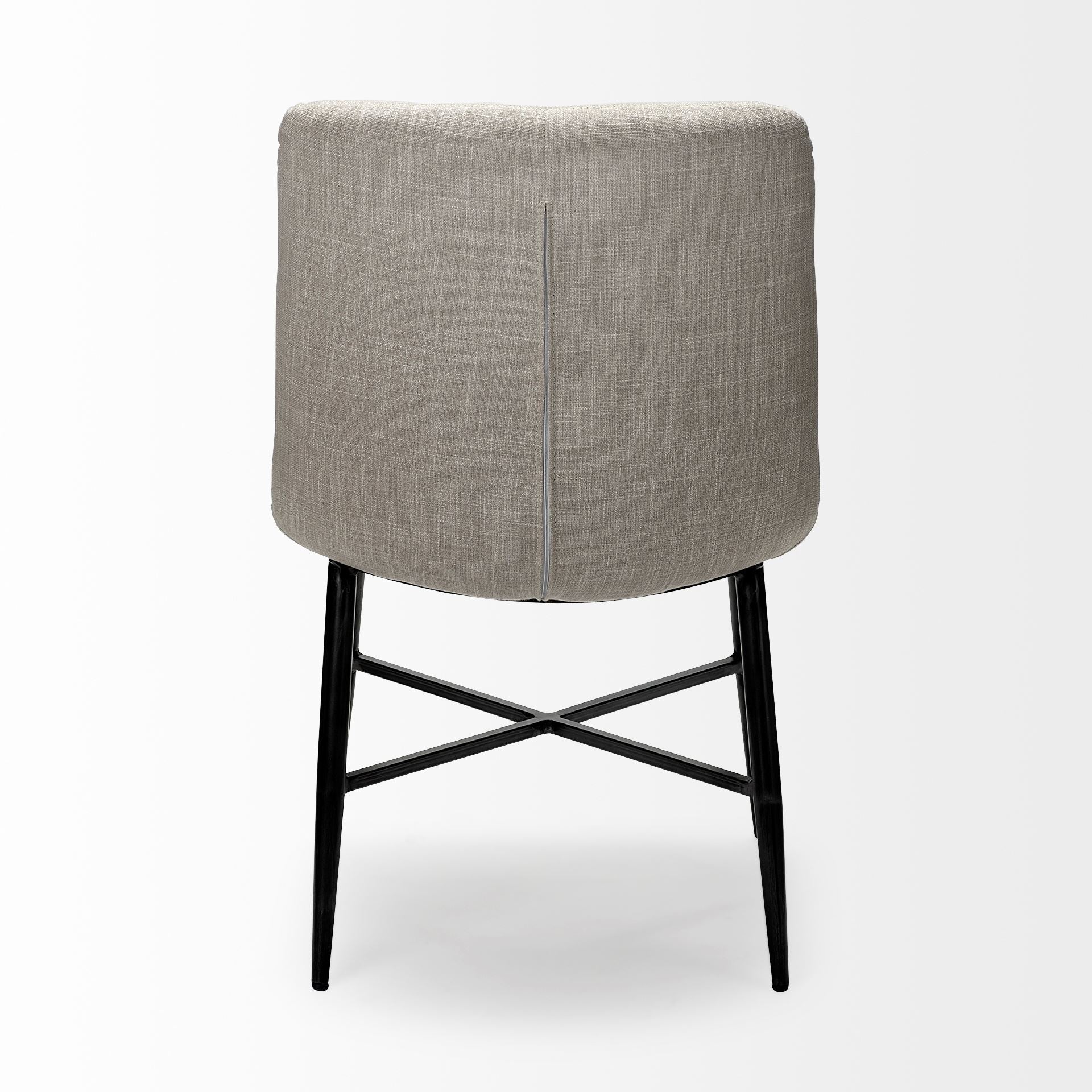 Barrow Dining Chair | Beige Linen