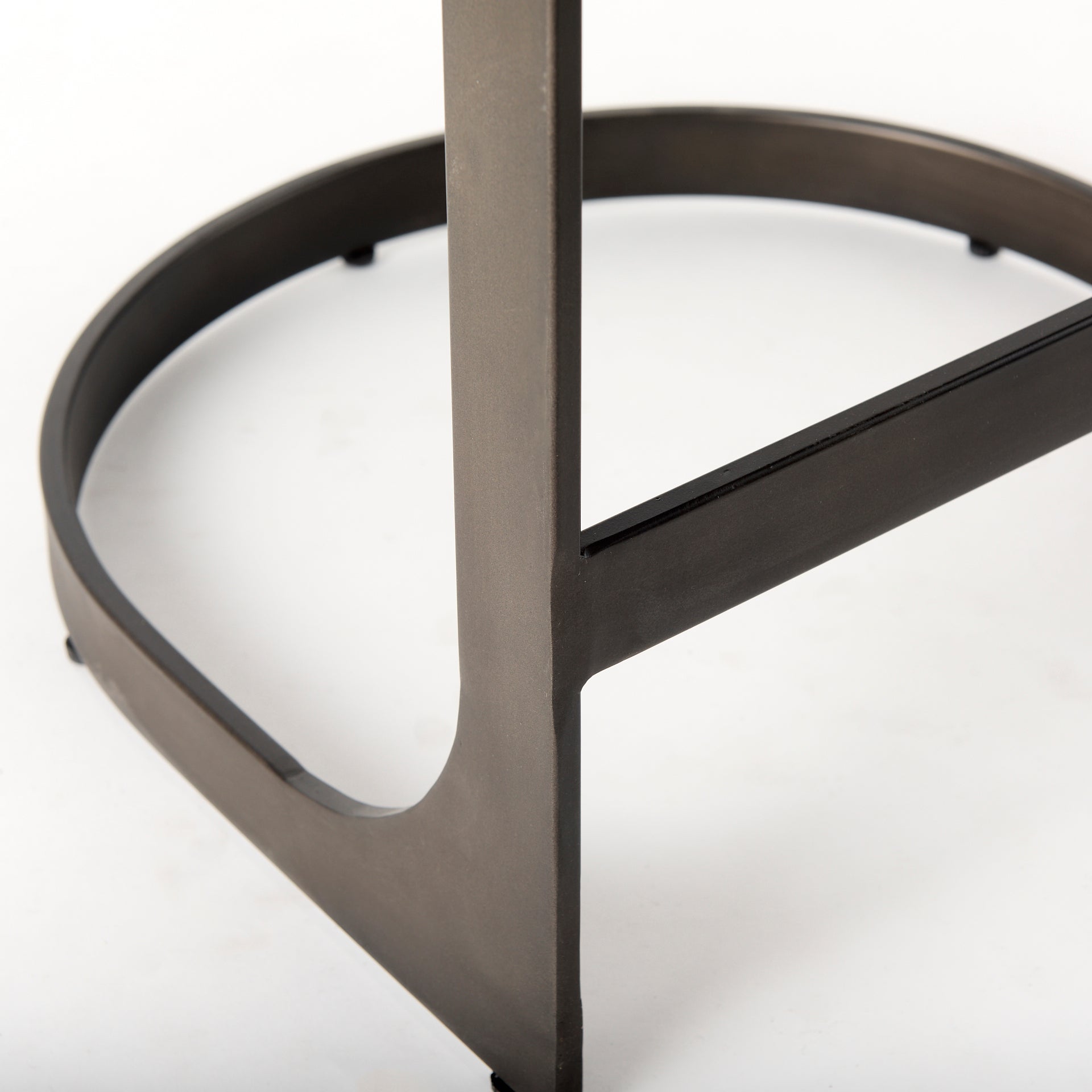 Tyson Counter/Bar Stool- Black Leather