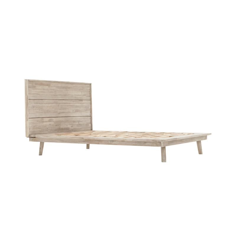 LH Imports GIA Queen Bed. Solid Wood. White/Grey wash finish. Mid-century modern | Scandinavian design. LH Imports GIA King Bed. Solid Wood. White/Grey wash finish. Mid-century modern | Scandanvian design.