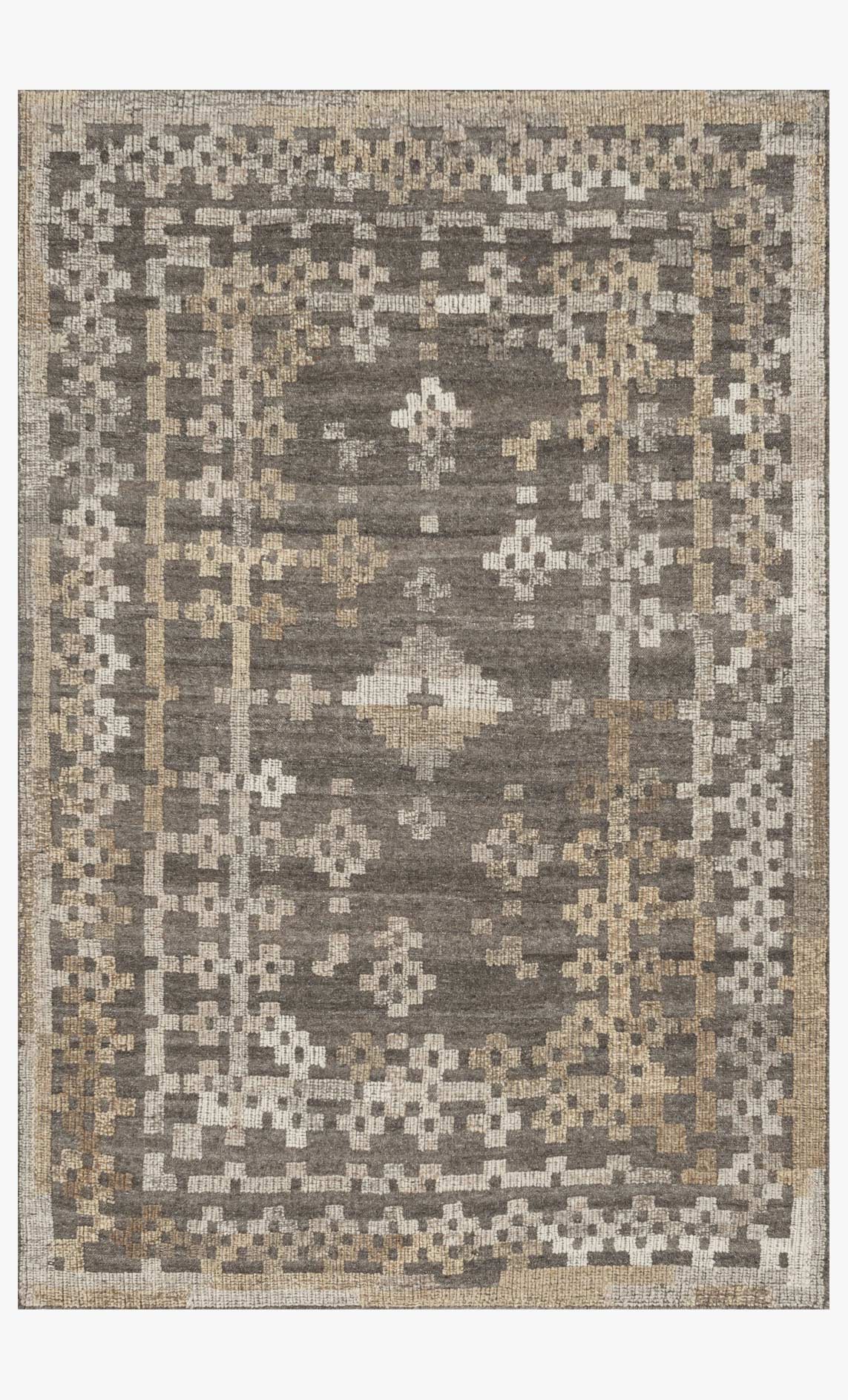 Akina Area Rug Charcoal / Taupe