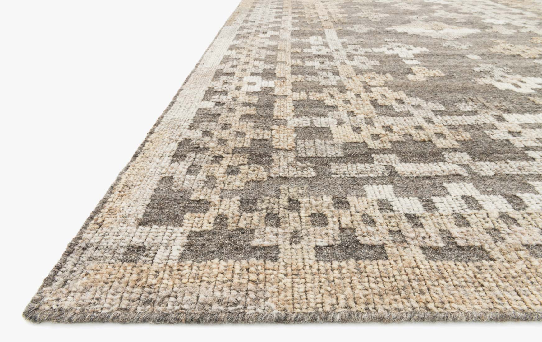 Akina Area Rug Charcoal / Taupe