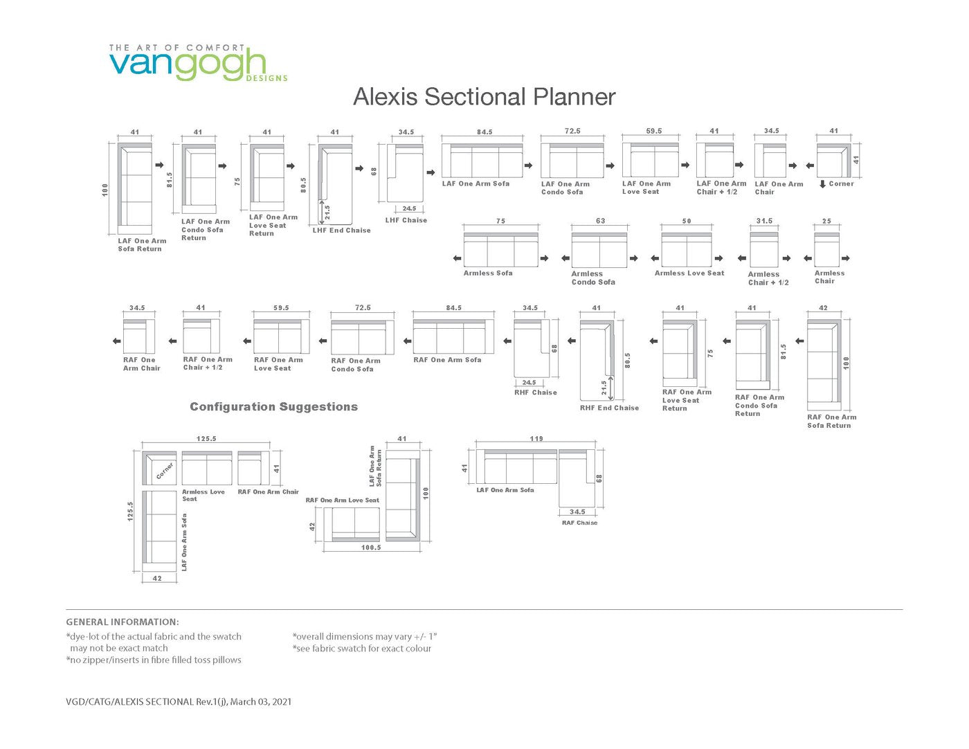 Alexis - Custom Sofa