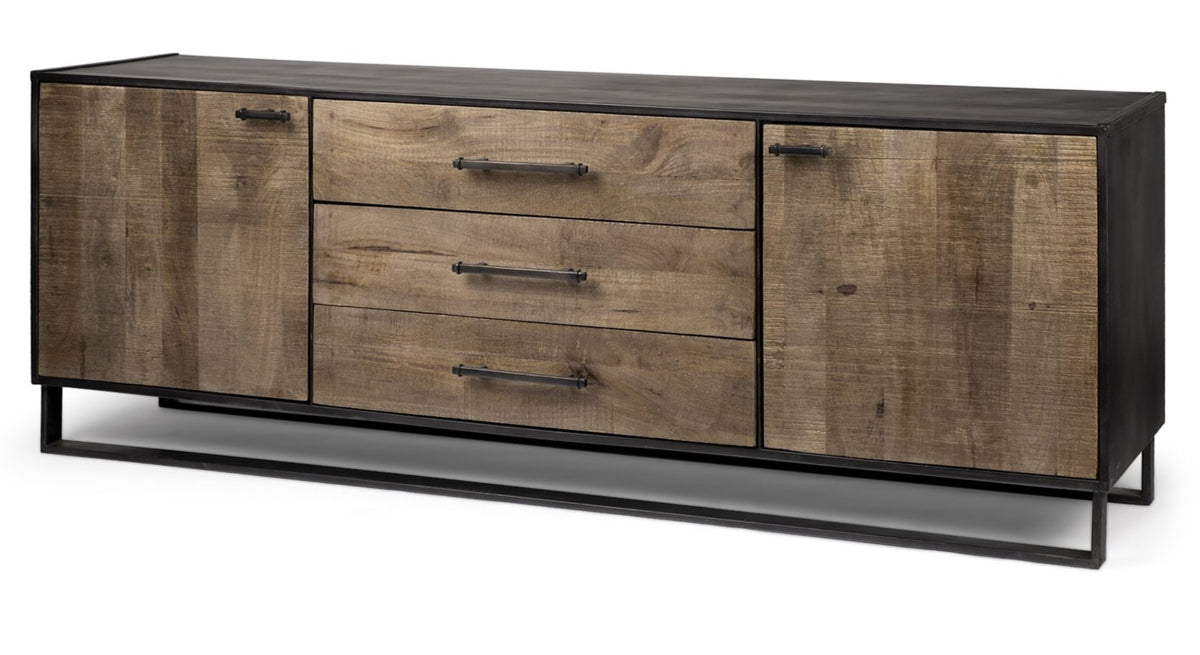 Alvin Sideboard | Reclaimed Wood &amp; Steel