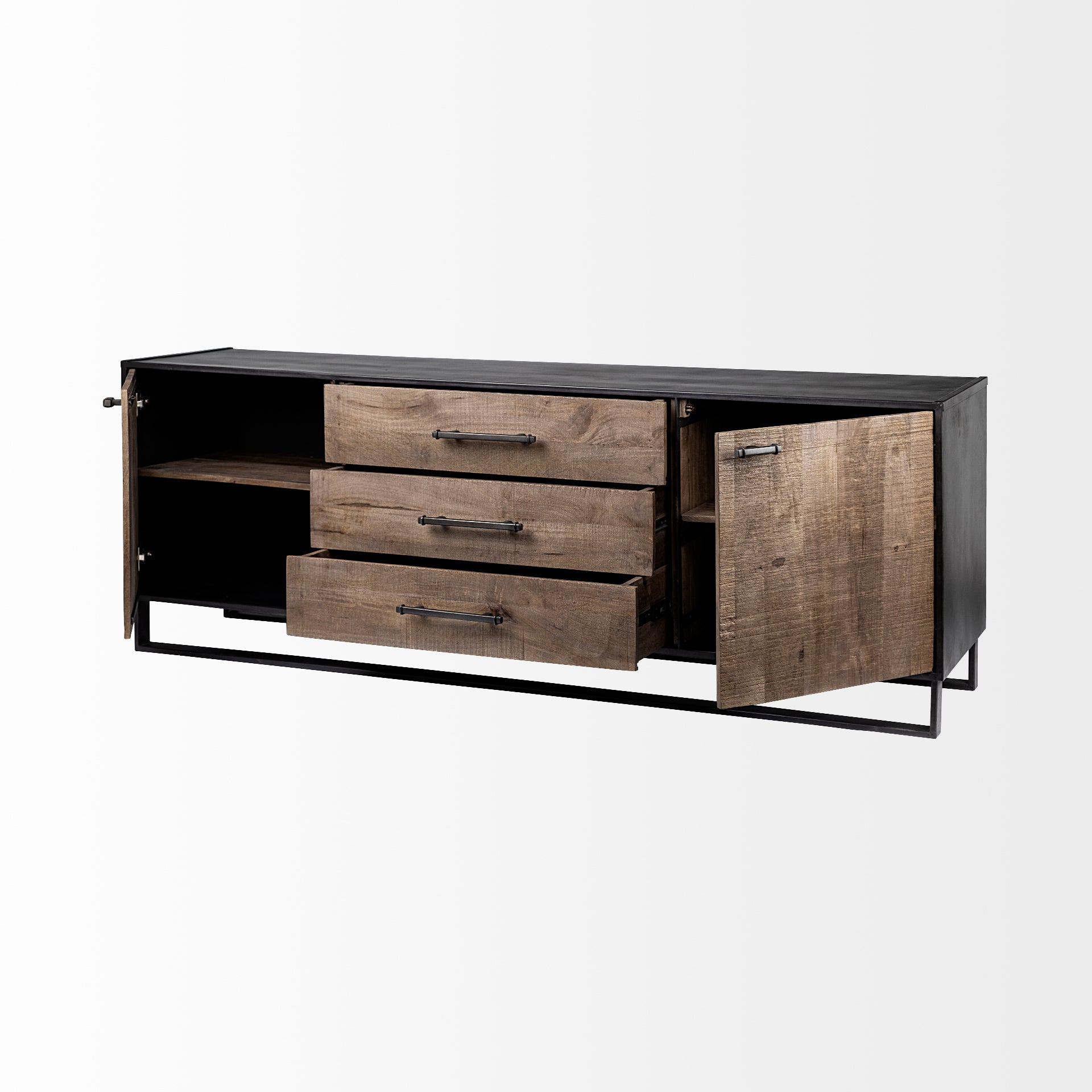 Alvin Sideboard | Reclaimed Wood & Steel