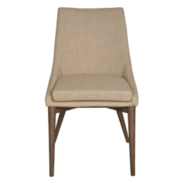 Fritz Dining Side Chair- Beige Fabric