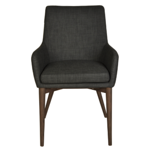 Fritz Dining Arm Chair - Dark Grey