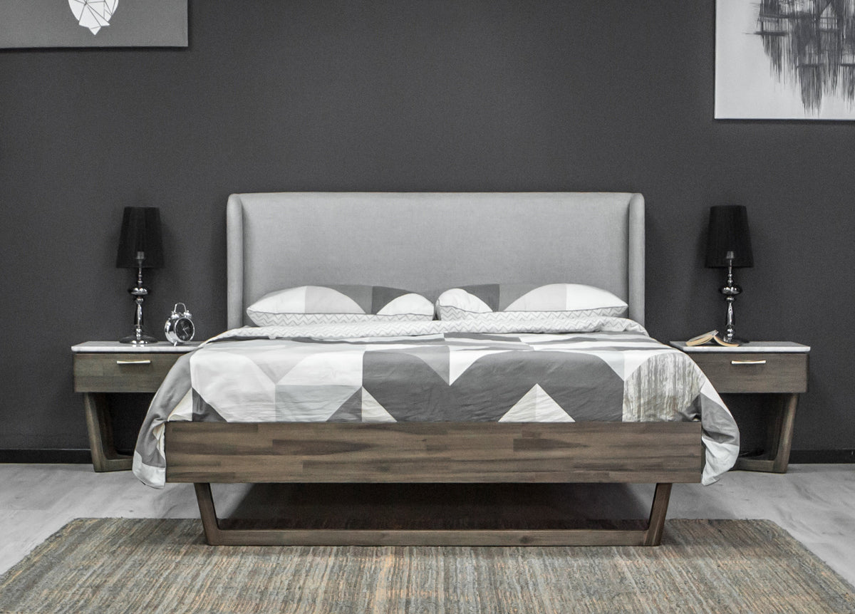 Aura Bed- Upholstered Headboard