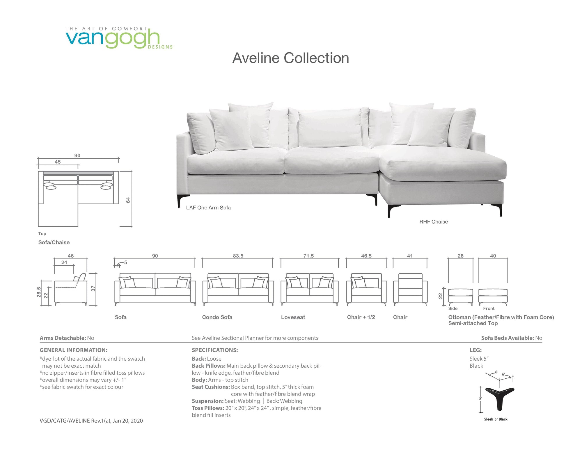 Aveline - Custom Sectional