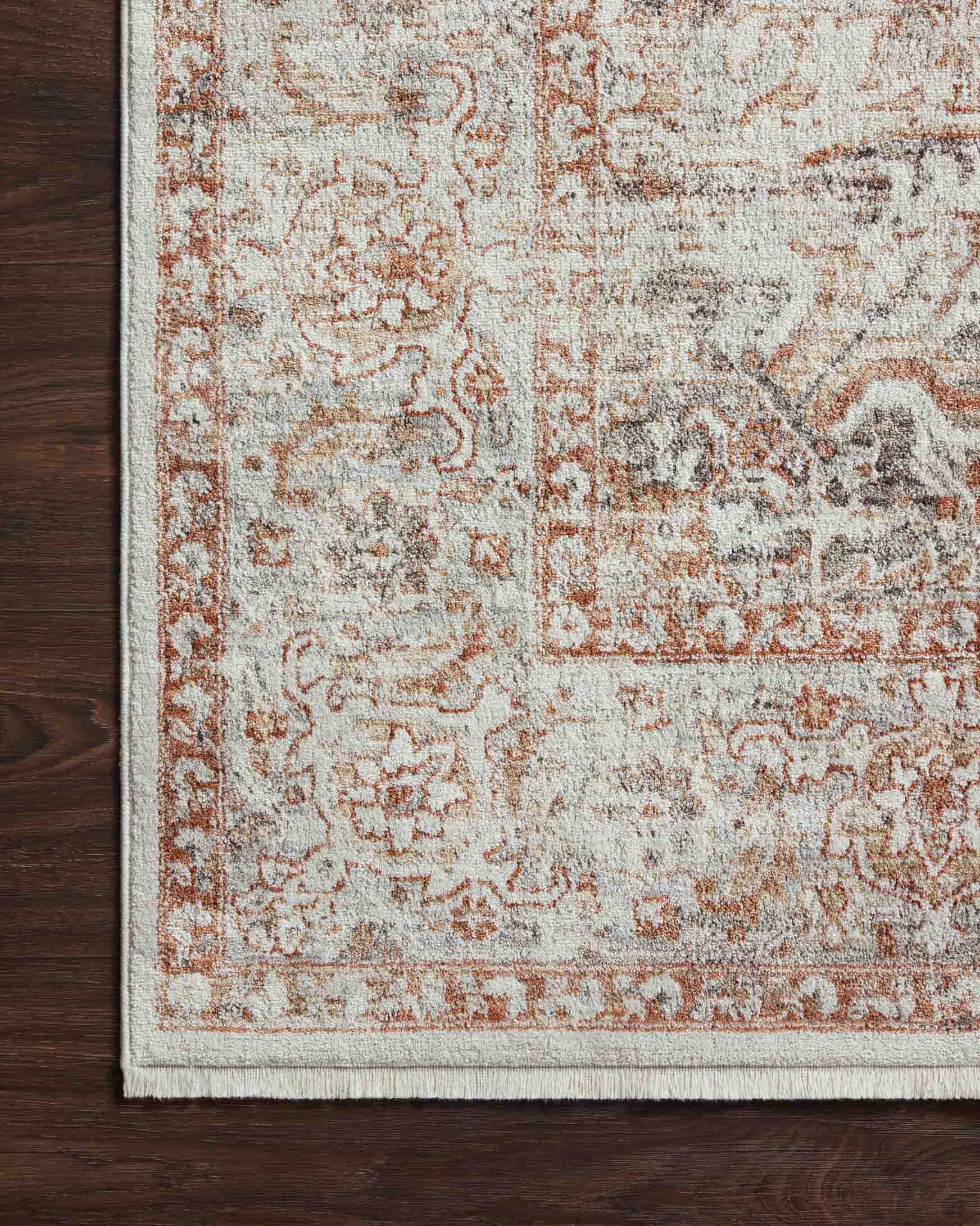 Bonney Area Rug Ivory / Sunset