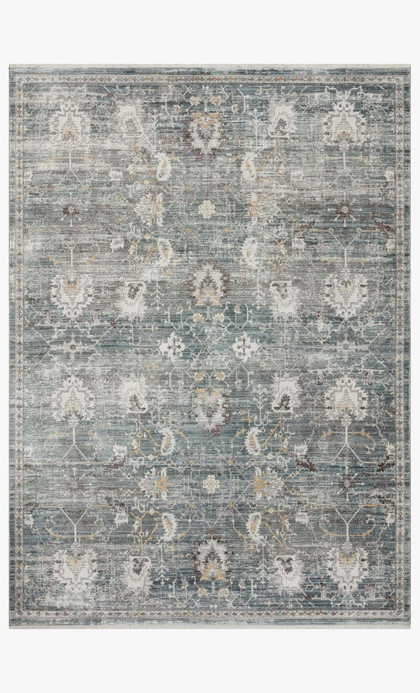 Bonney Area Rug Lagoon / Ivory - The Urban Settler