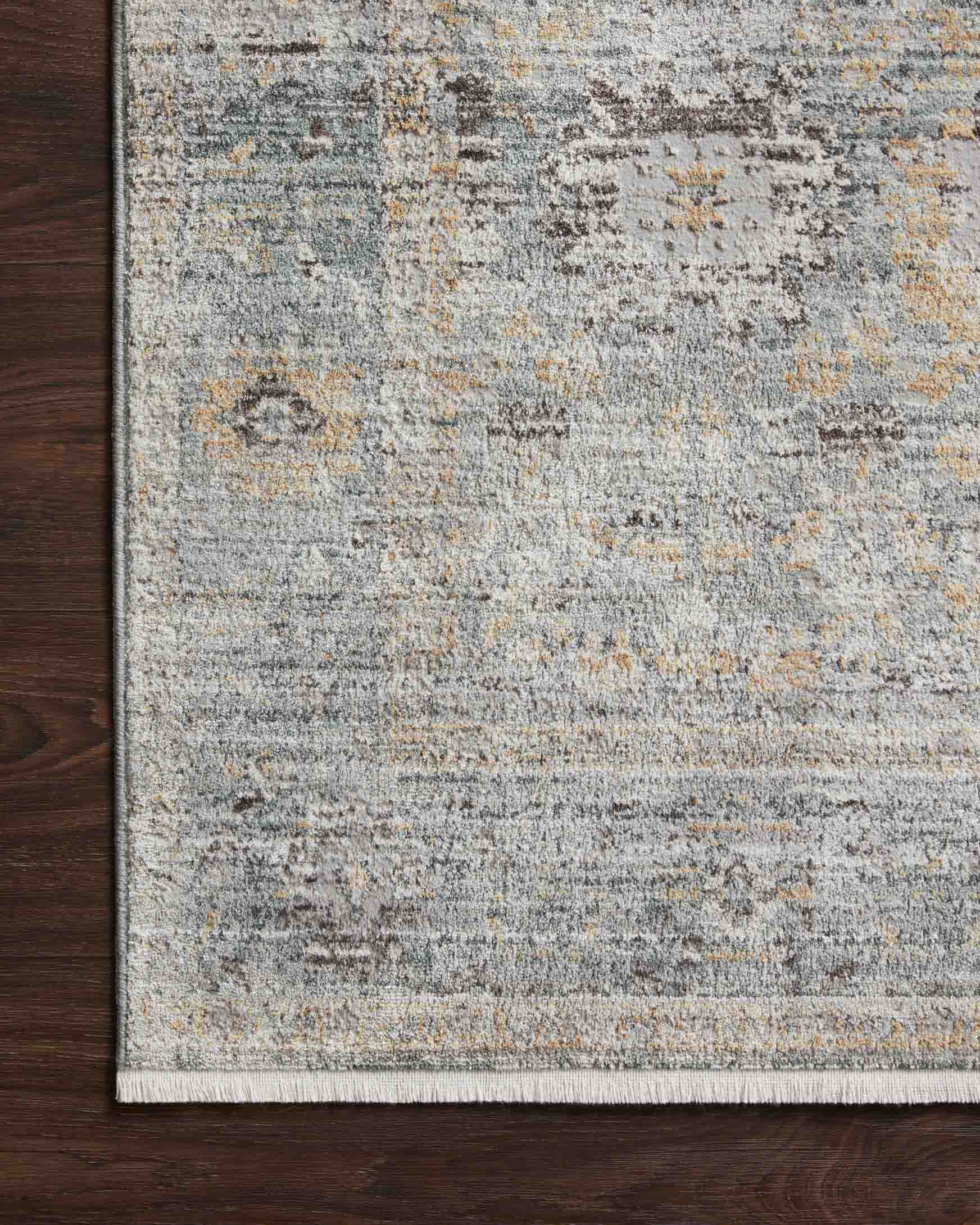 Bonney Area Rug Teal / Gold