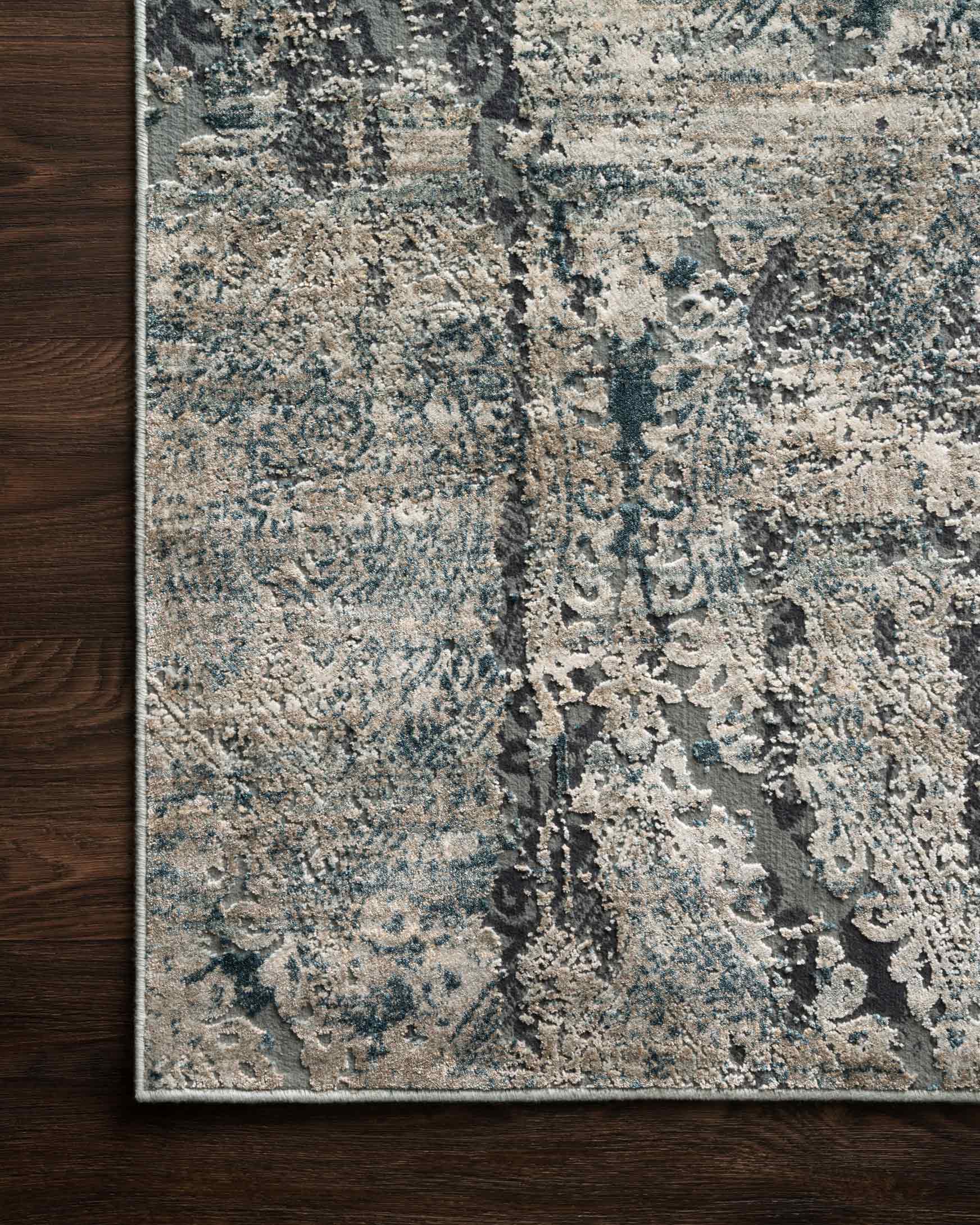 Cascade Area Rug Taupe / Blue