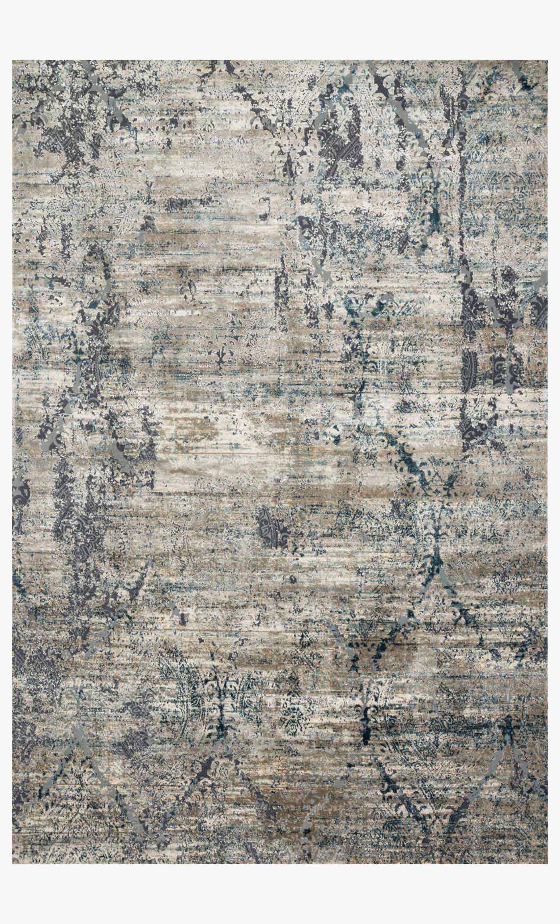 Cascade Area Rug Taupe / Blue