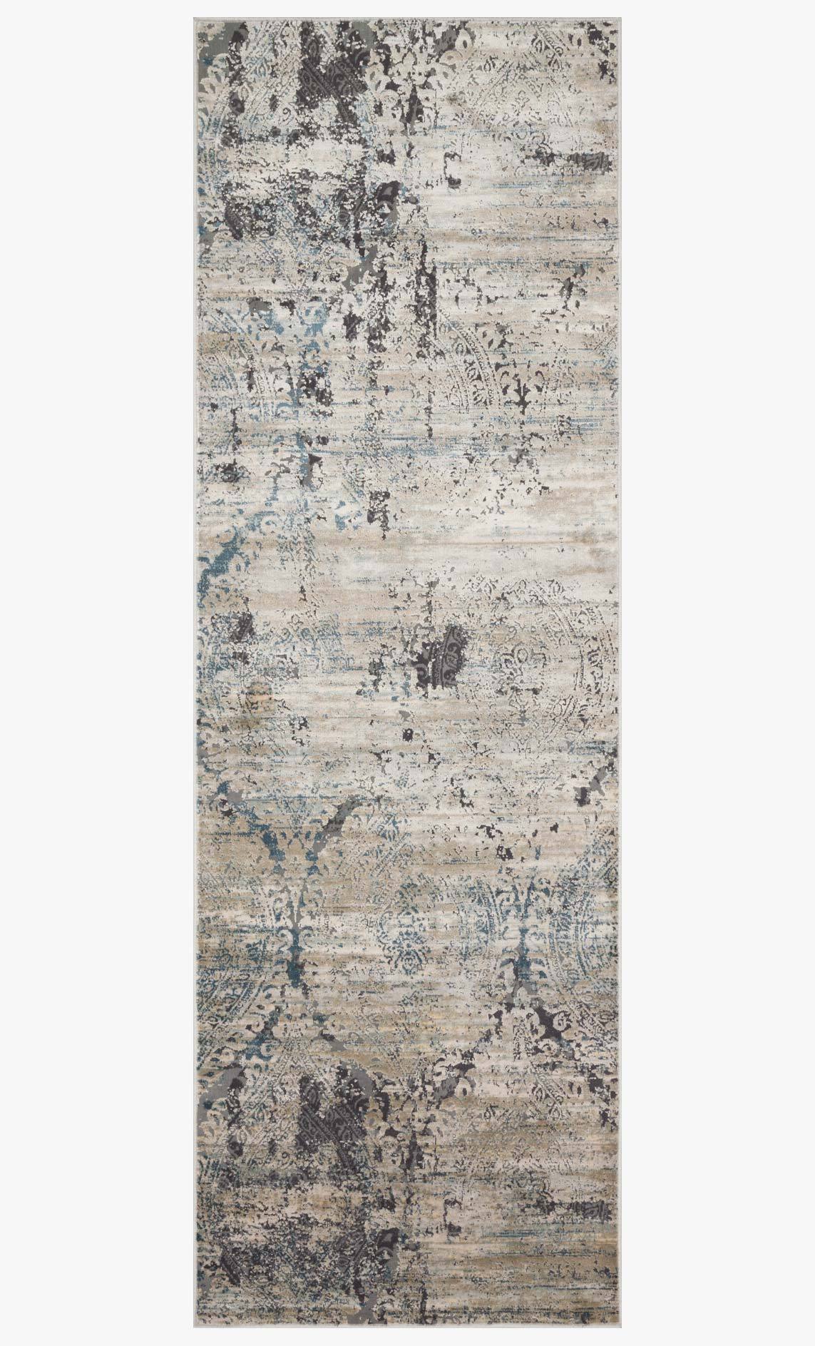 Cascade Area Rug Taupe / Blue