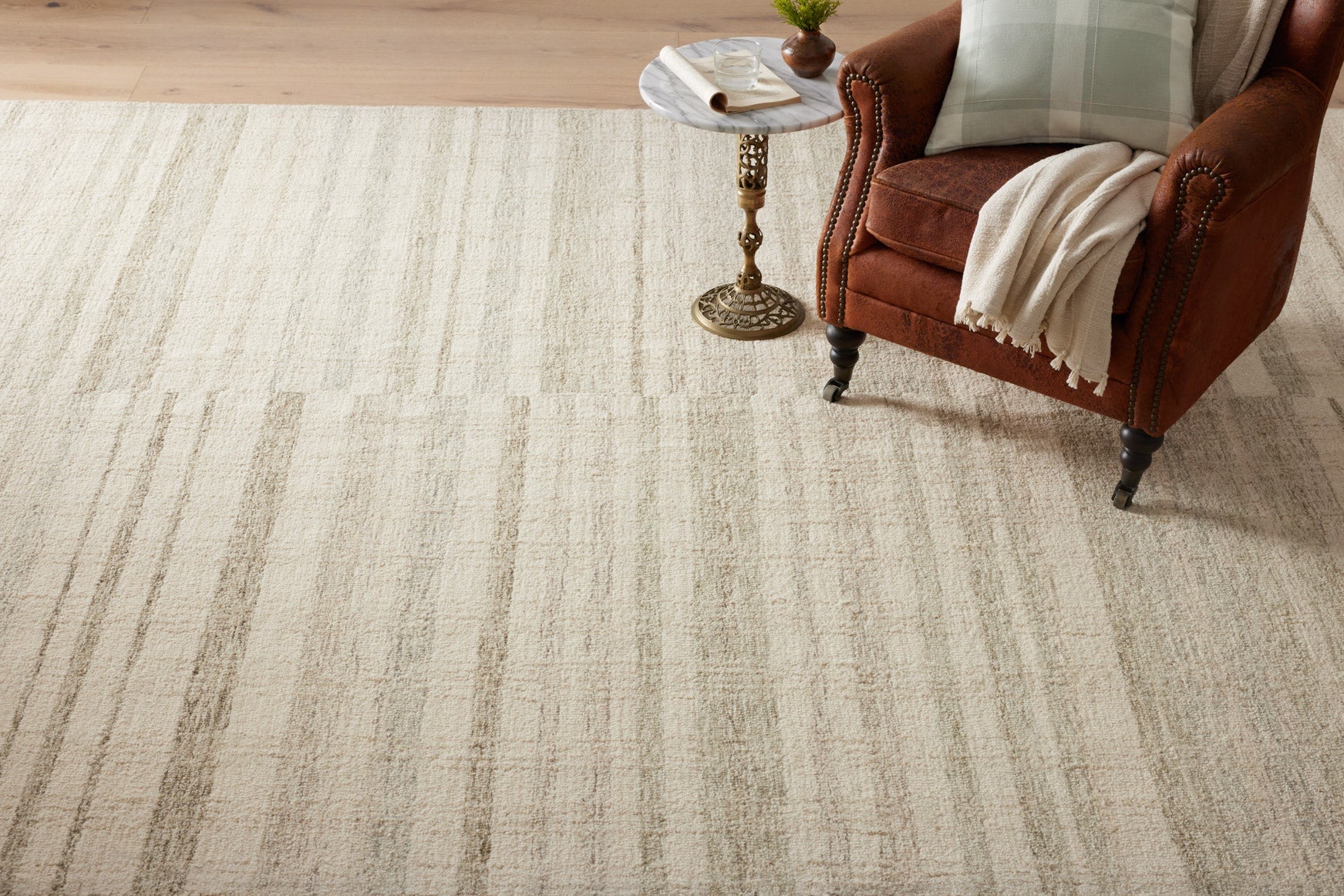 Chris Area Rug CJ Natural / Sage