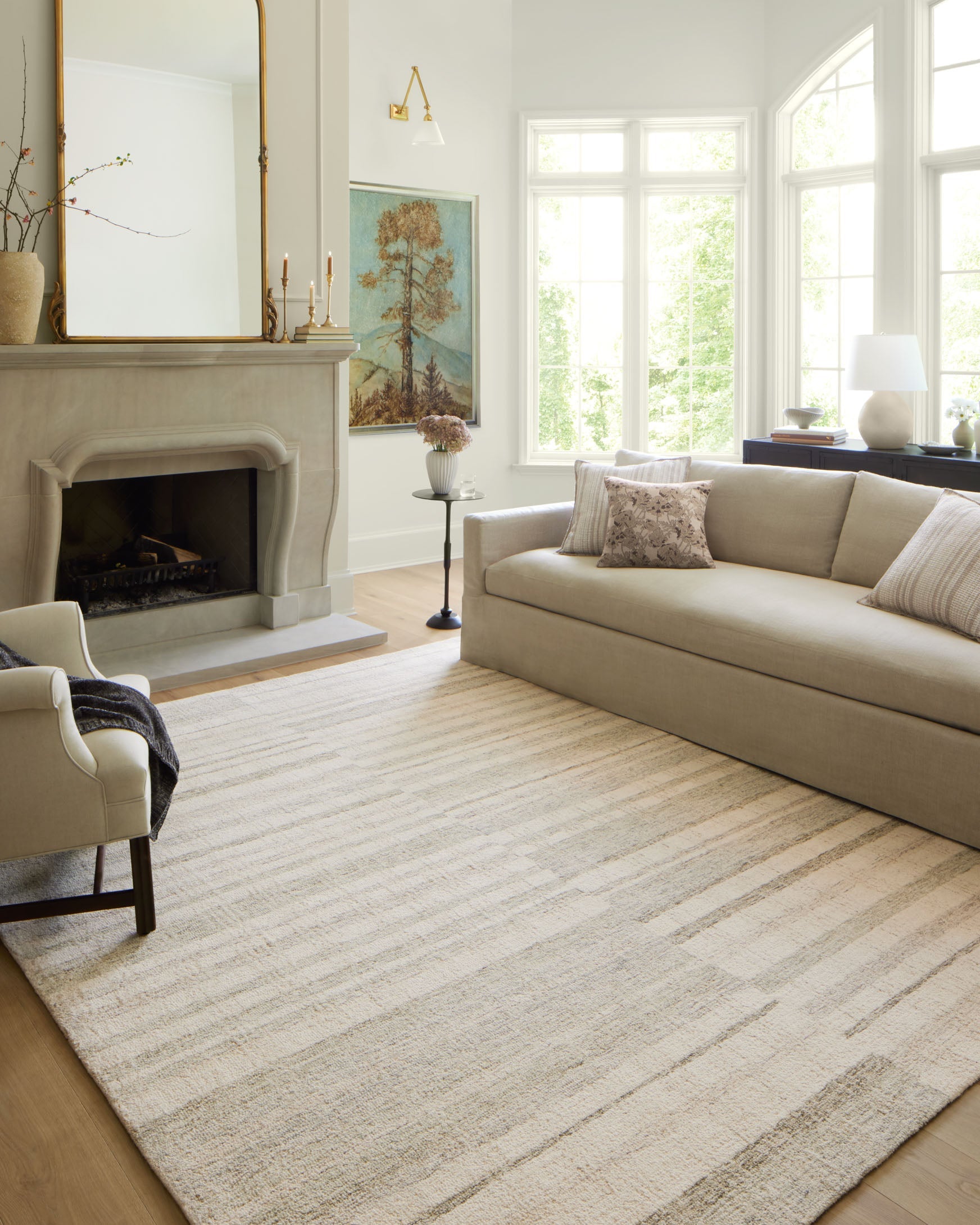 Chris Area Rug CJ Natural / Sage