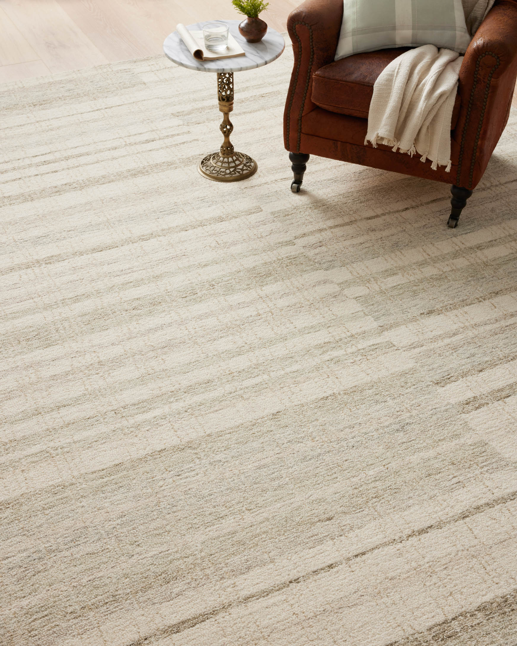 Chris Area Rug CJ Natural / Sage