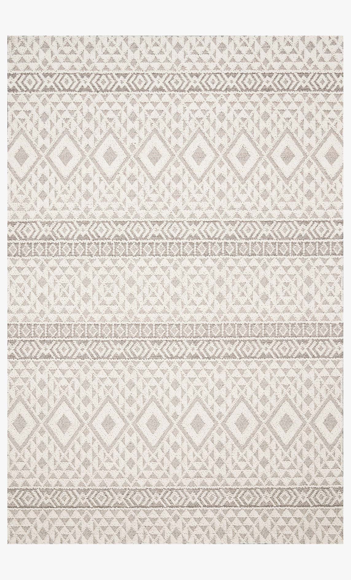 Cole Area Rug Silver / Ivory