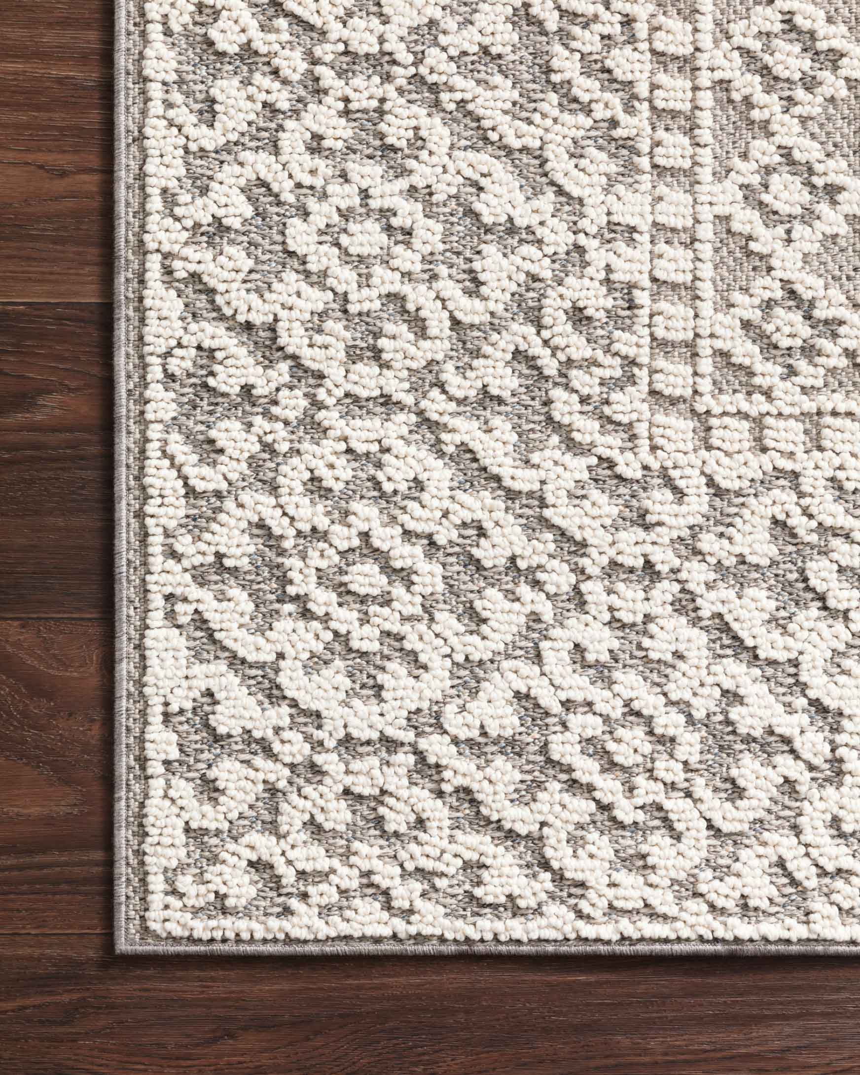 Cole Area Rug Grey / Ivory