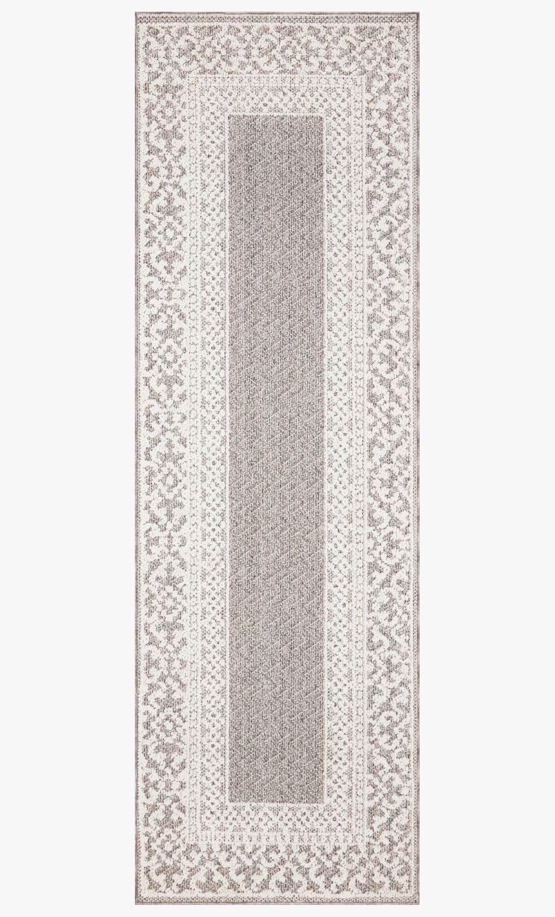 Cole Area Rug Grey / Ivory