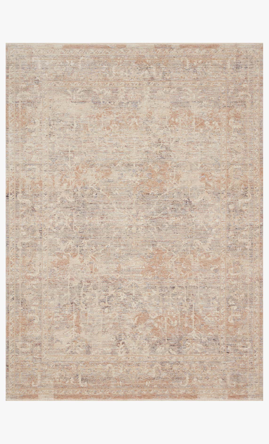 Faye Area Rug Beige / Blue