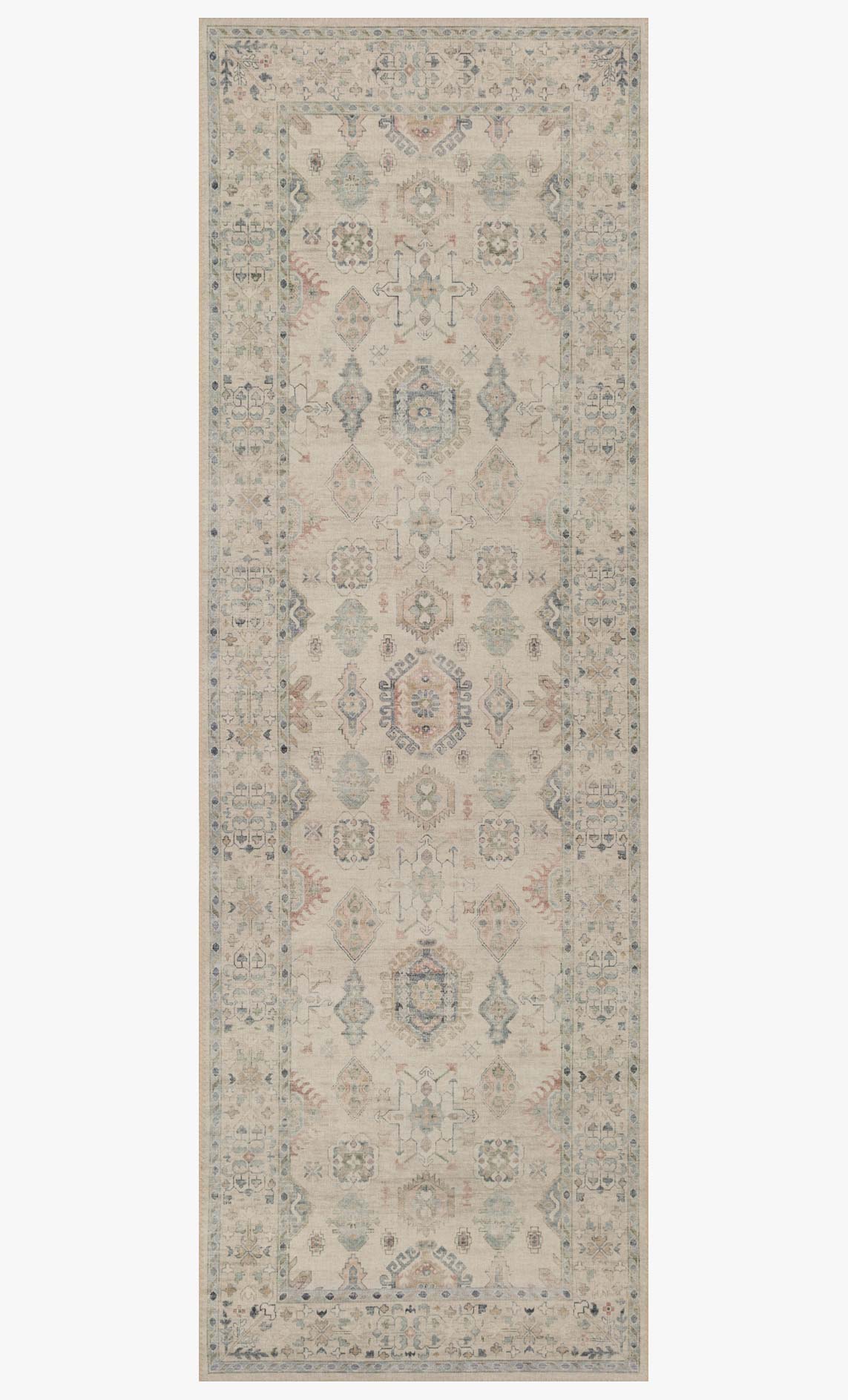 Hathaway Area Rug Beige / Multi