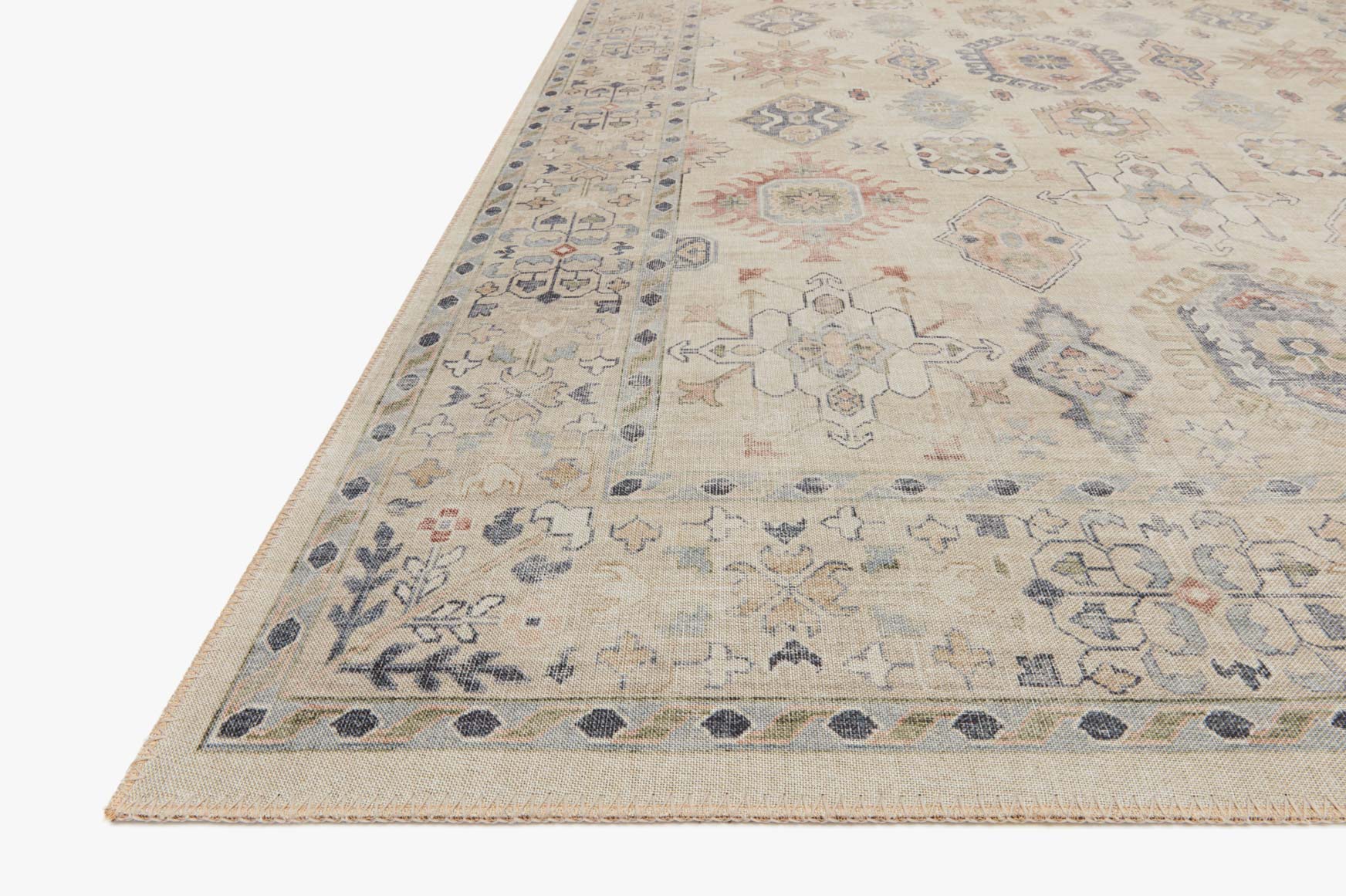 Hathaway Area Rug Beige / Multi