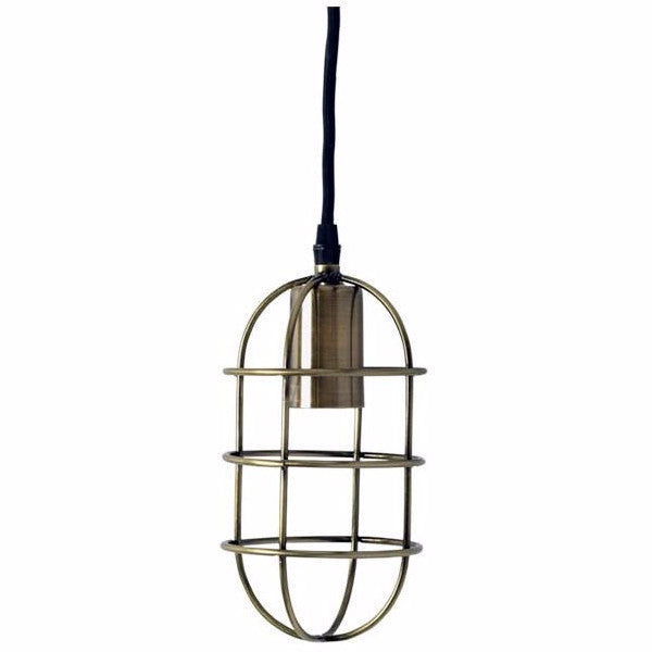 Hines I Pendant Cage  Light