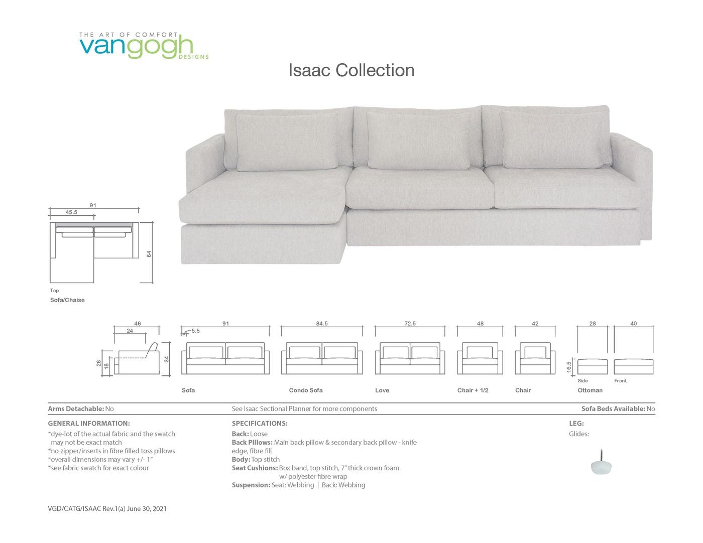 Isaac - Custom Sectional